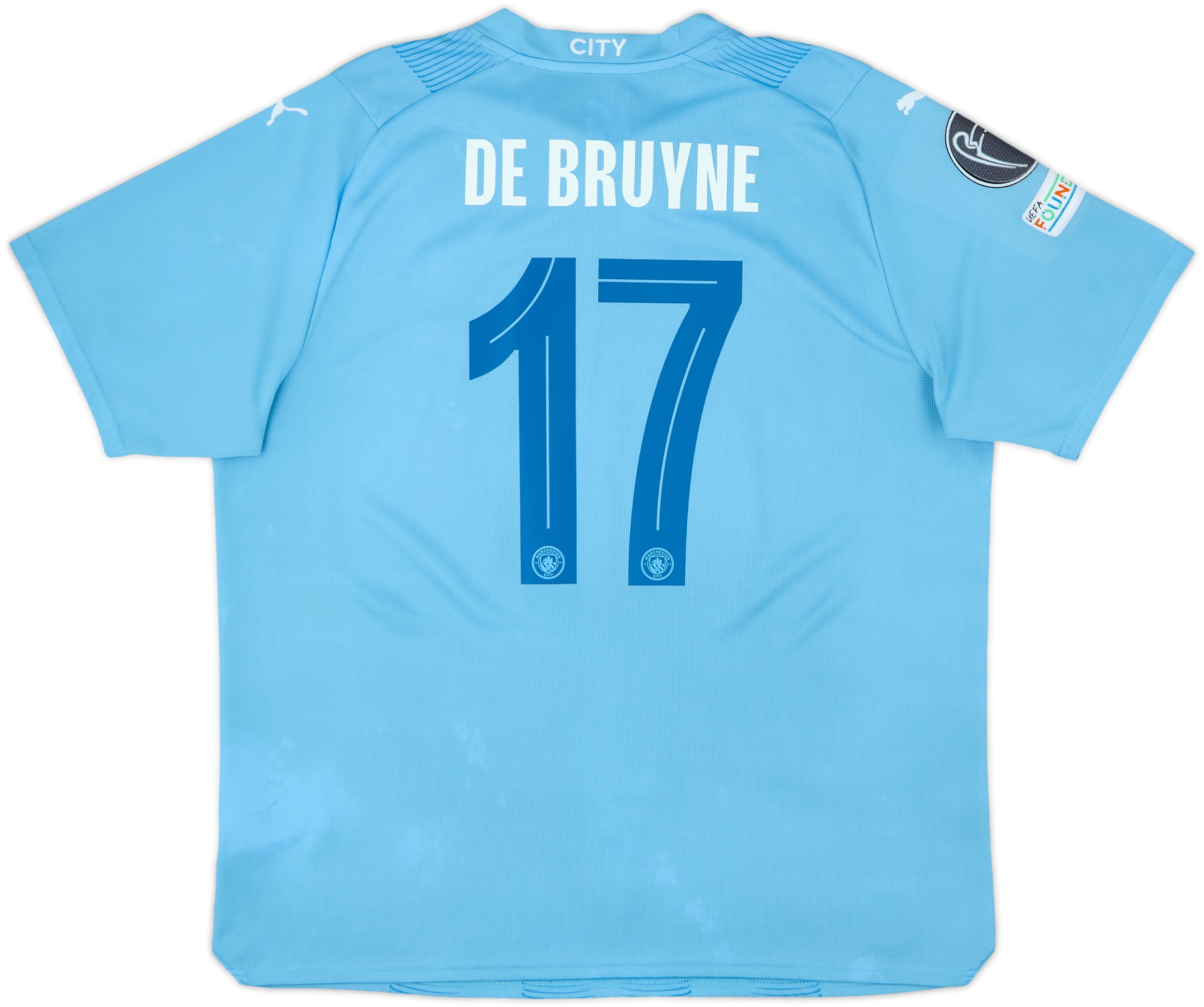 マンチェスター・シティ DE BRUYNE 17 シャツ 2023-24 Manchester City Match Issue Club World Cup Home