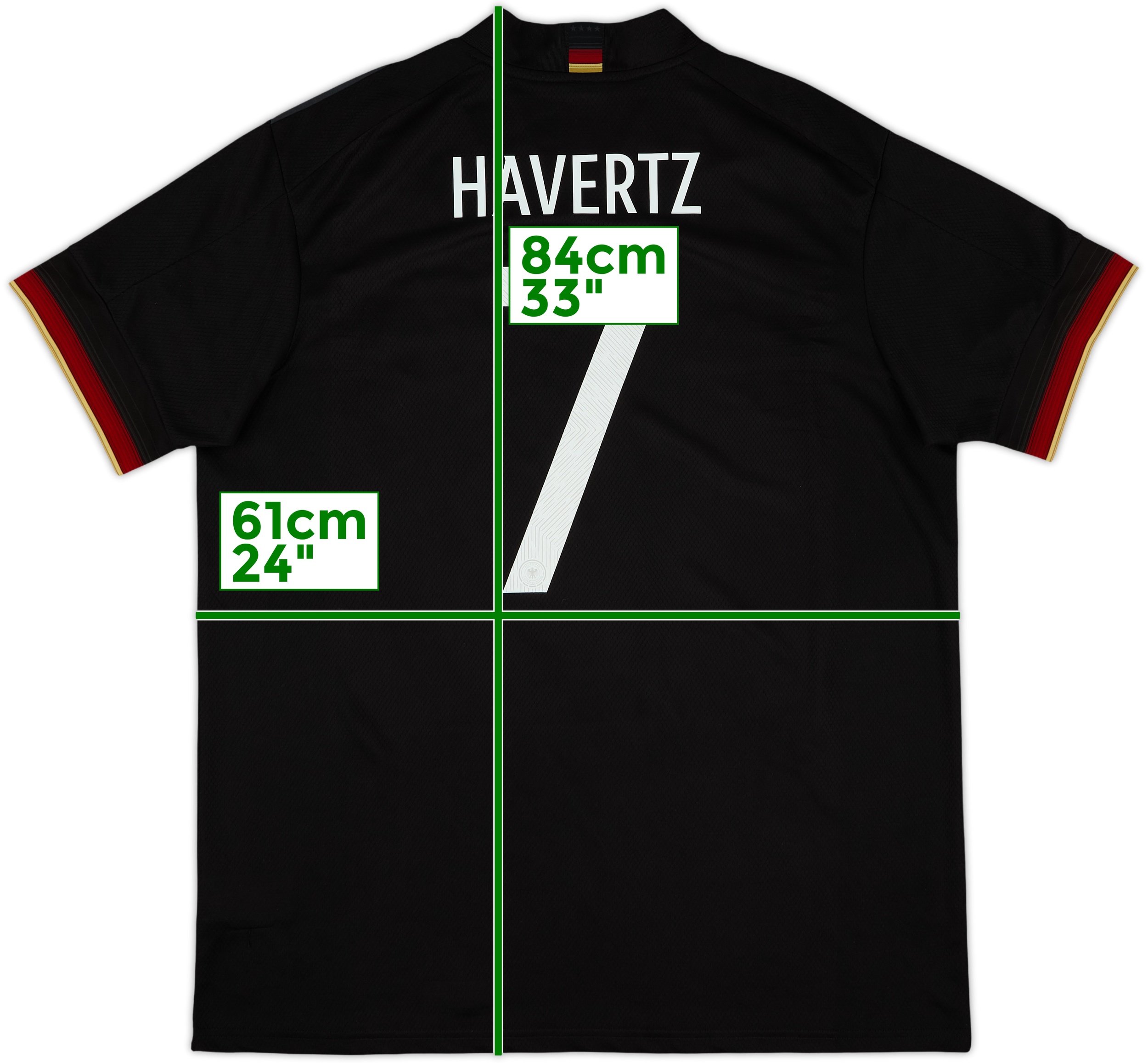 ドイツ代表 HAVERTZ 7 シャツ 2022-23 Germany Authentic Home Shirt Havertz #7