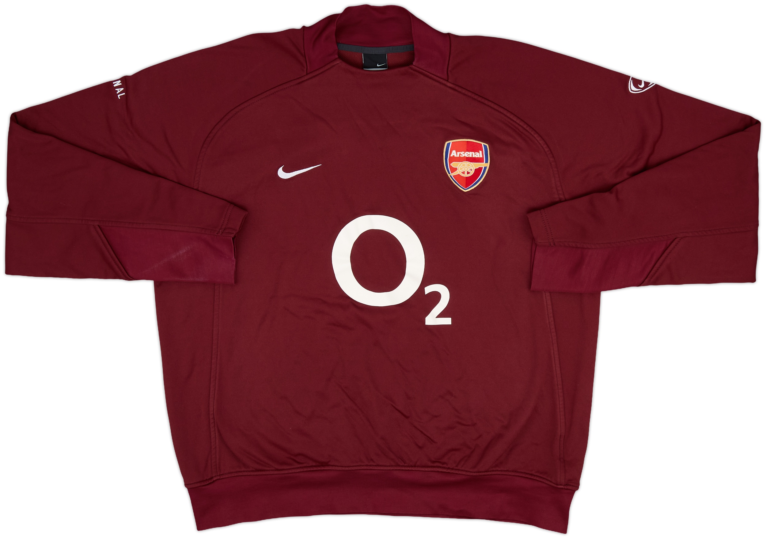 2005-06 Arsenal Nike Track Jacket - 7/10 - (XL.Boys)
