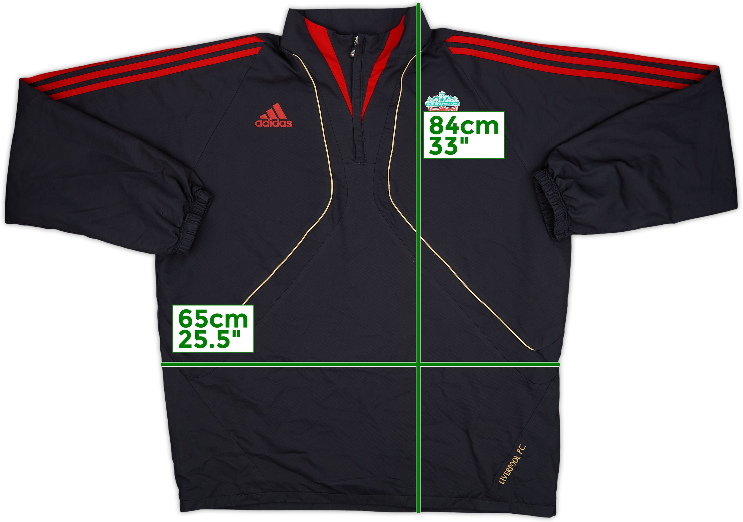 希少モデル　adidas Liverpool FC ドリルトップ Liverpool Training Drill Top 1992. Centenary Liverpool Logo