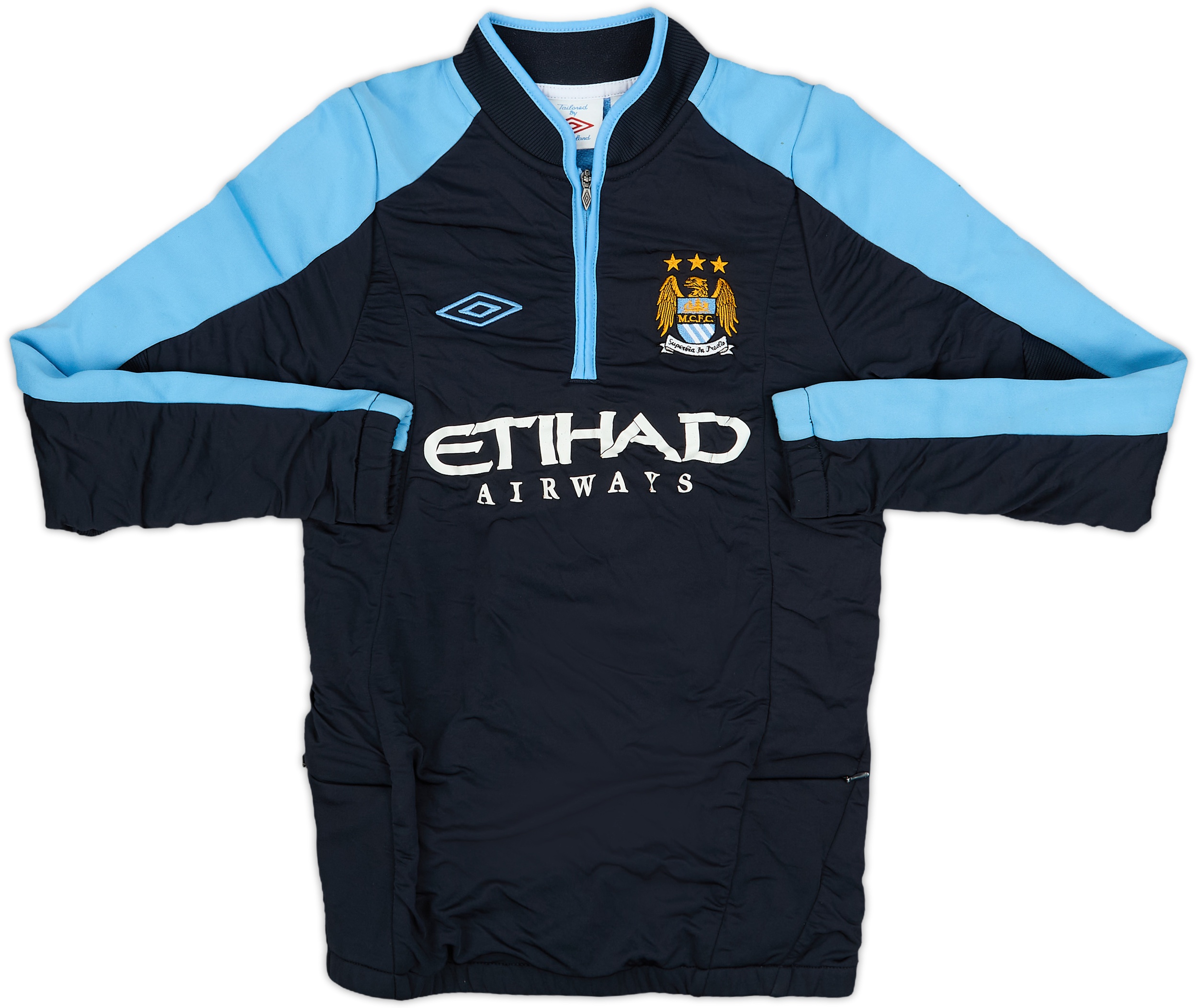 2025年最新入荷 2012-13 Manchester (M - 6/10 - Top Drill Zip 1/4 Umbro City ウェア
