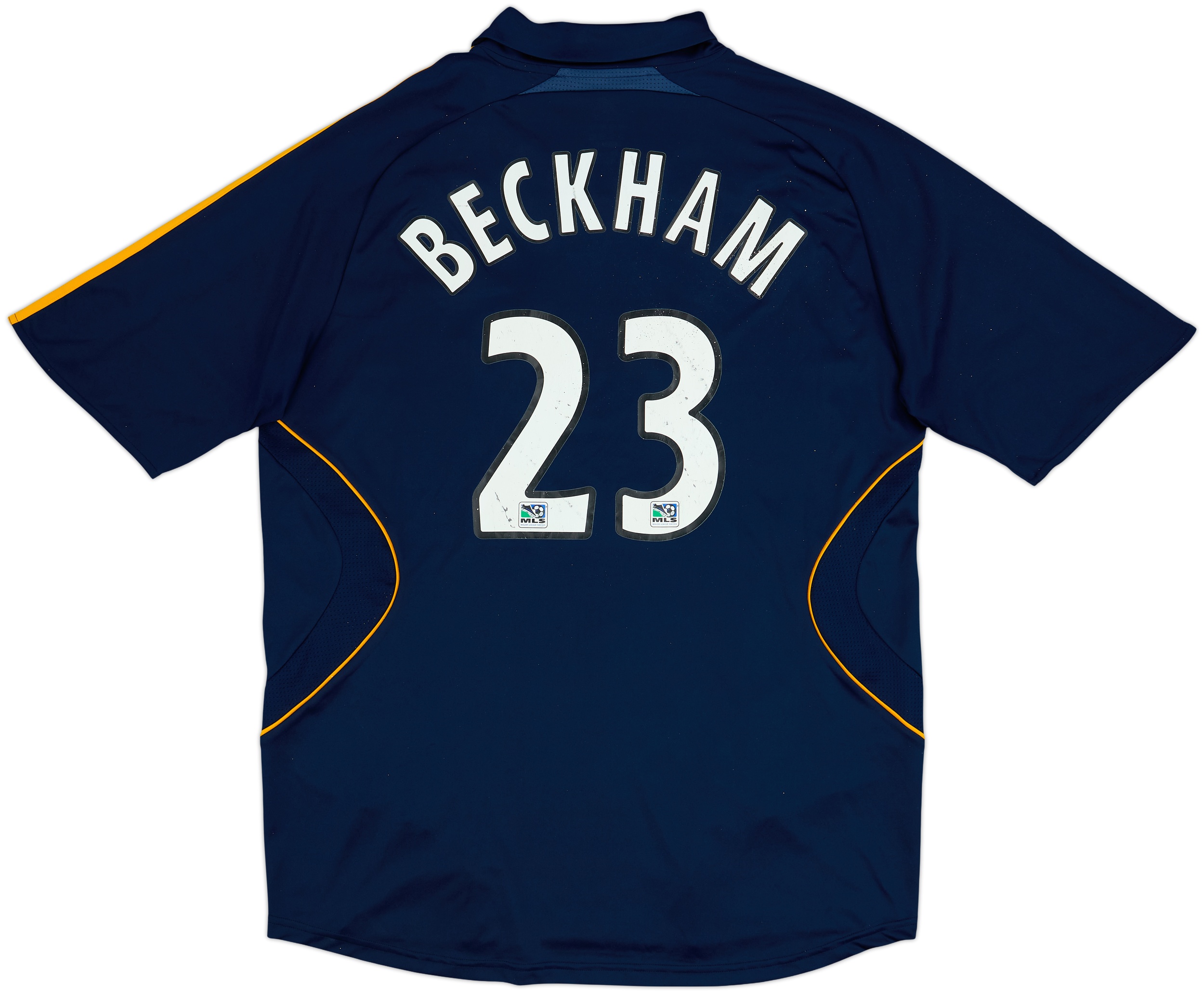 2007-08 LA Galaxy Away Shirt Beckham #23 - 4/10 - (XL)