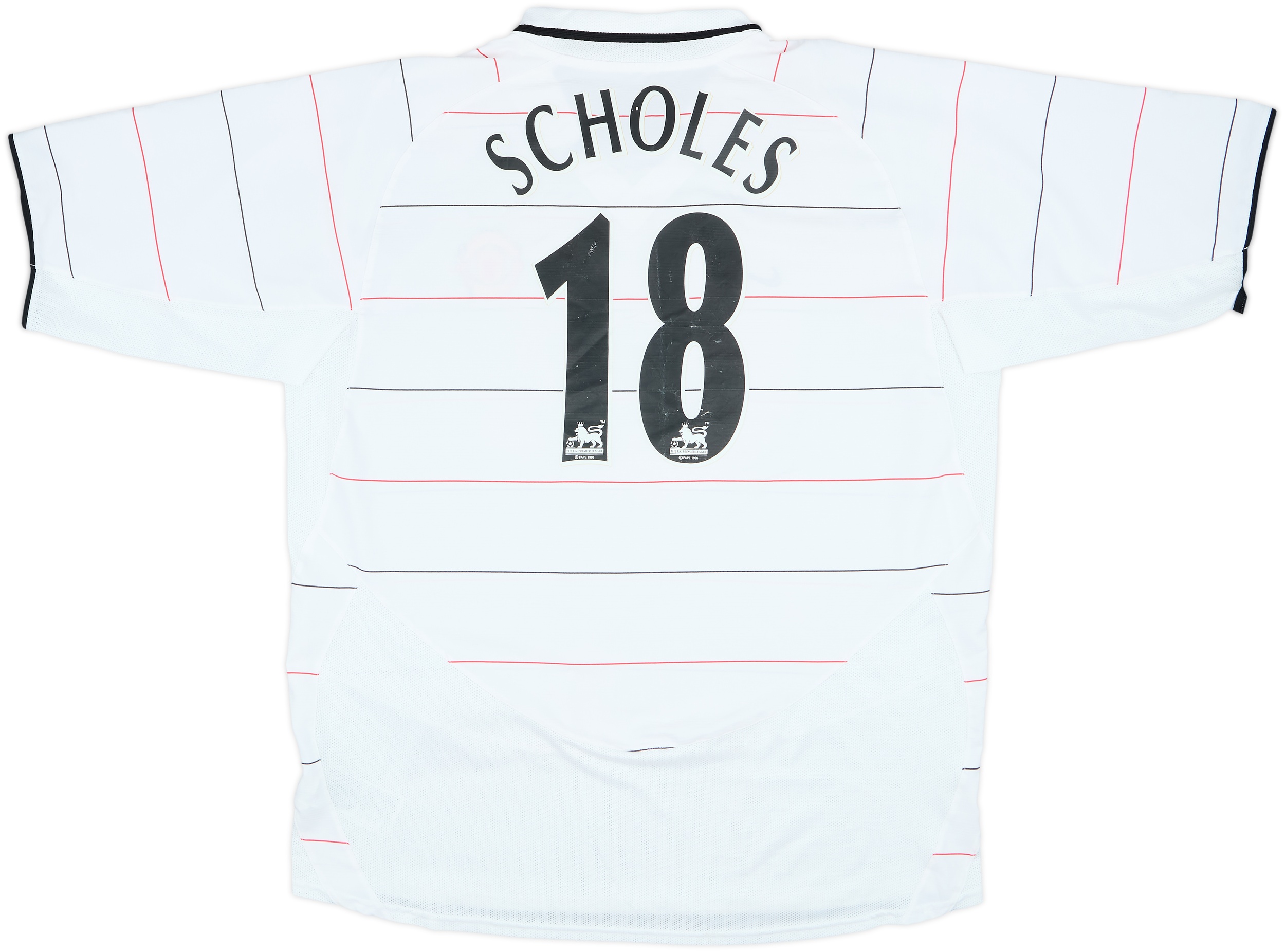 2003-05 Manchester United Third Shirt Scholes #18 - 6/10 - (XXL)