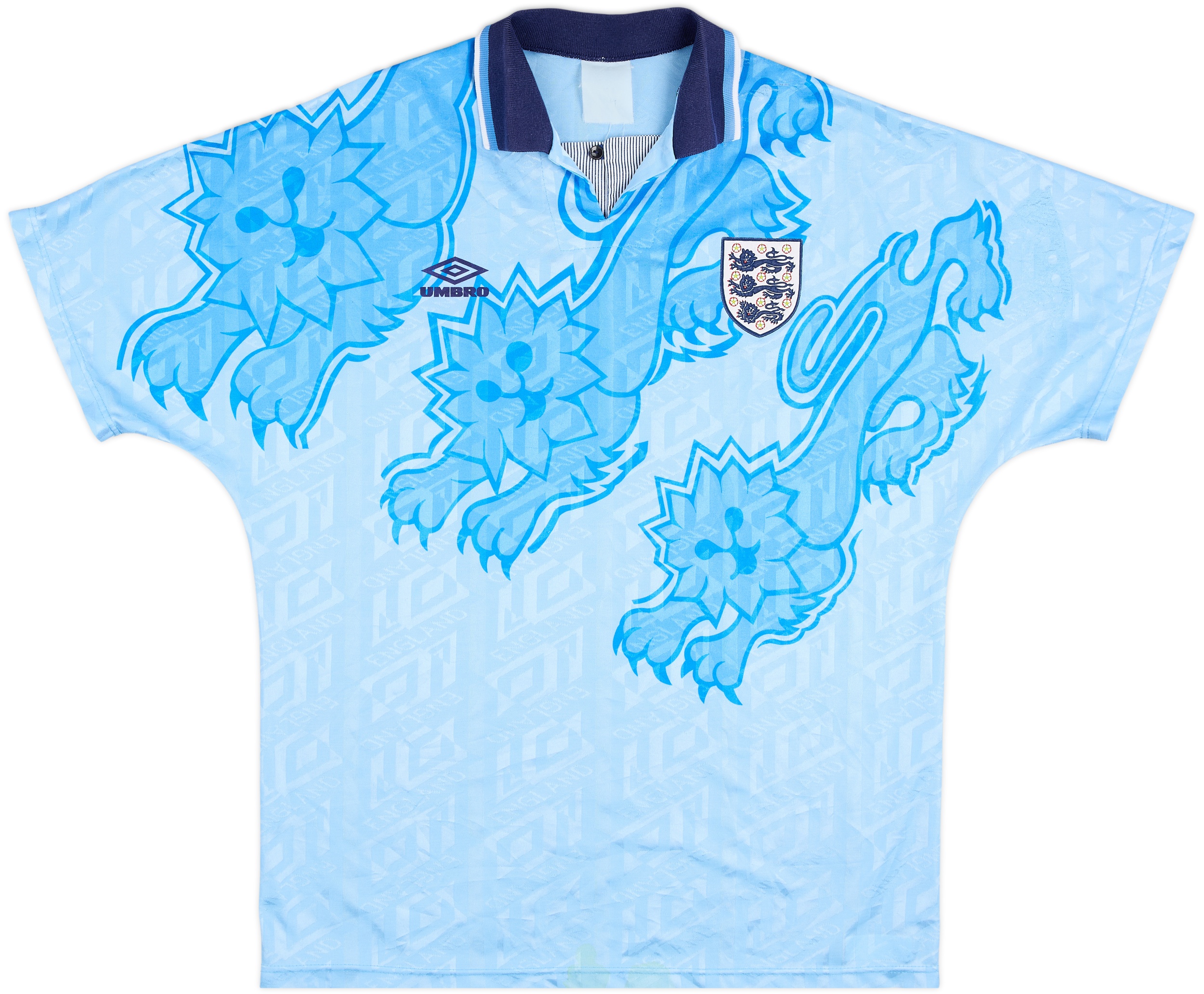 1992-93 England Third Shirt - 5/10 - (XXL)