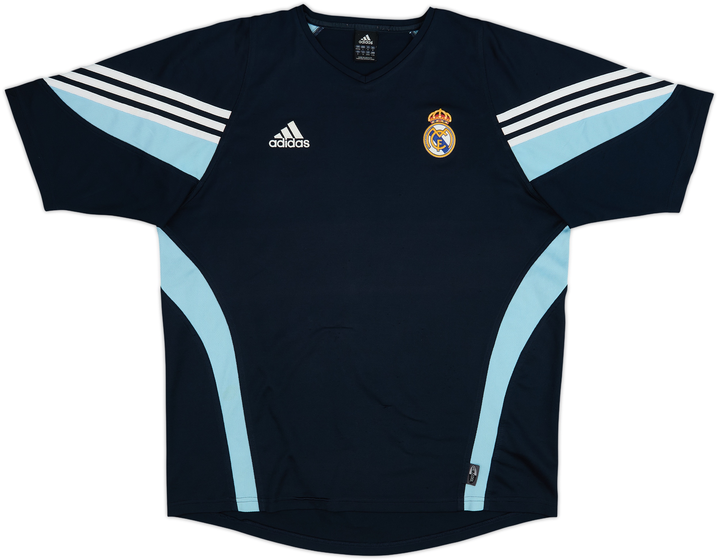 2003-04 Real Madrid adidas Training Shirt - 8/10 - (L/XL)