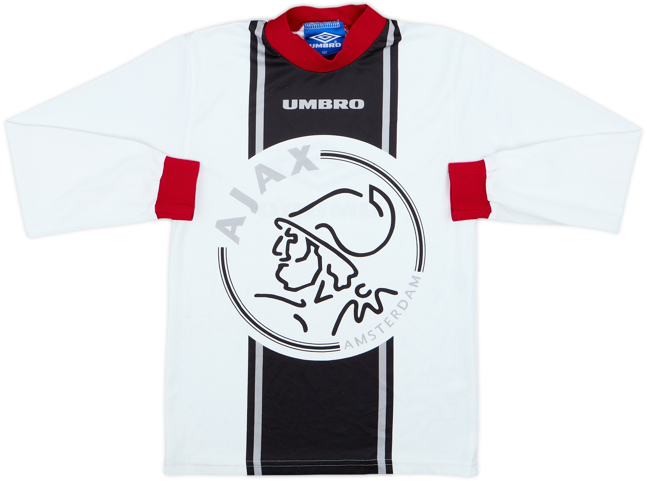 1997-98 Ajax Umbro Training L/S Shirt - 8/10 - (L.Boys)