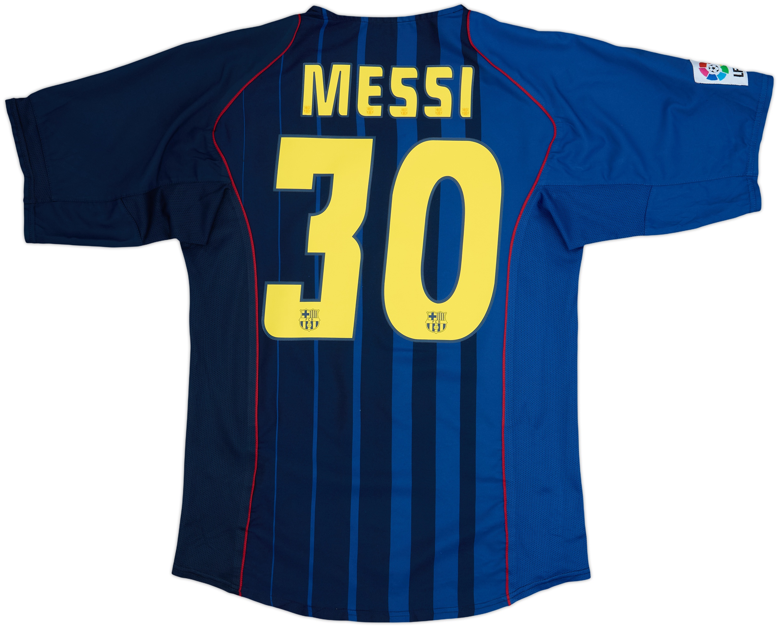 2004-05 Barcelona Away Shirt Messi #30 - 8/10 - (M)