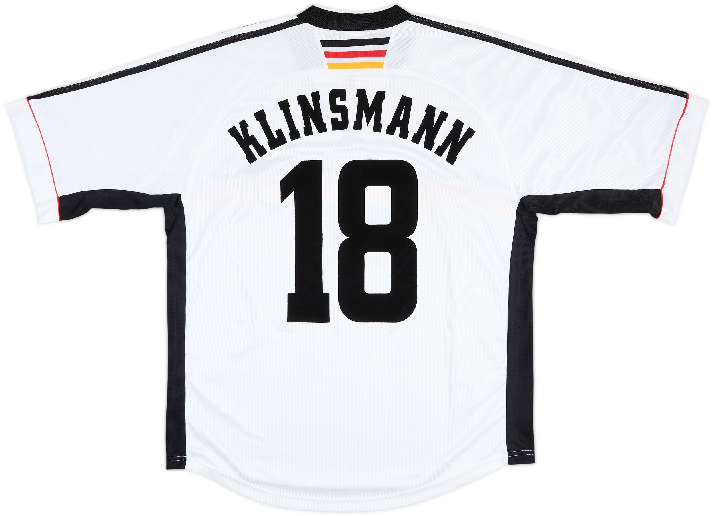 1998-00 Germany Home/Training Shirt Klinsmann #18