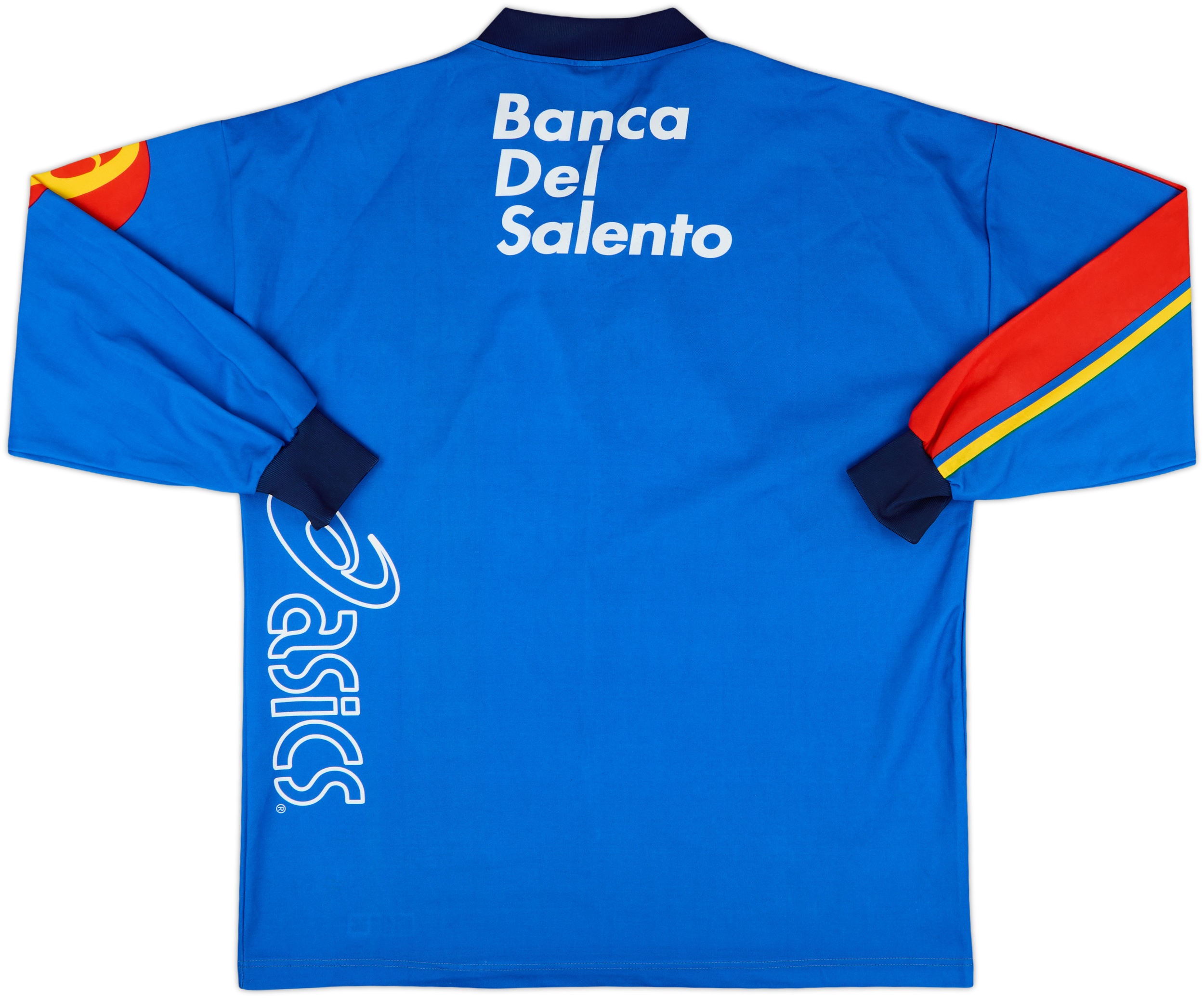 ウェア Asics Lecce L/S  05/06 #8 Dalla Bona 2005 2006 lecce asics home jersey