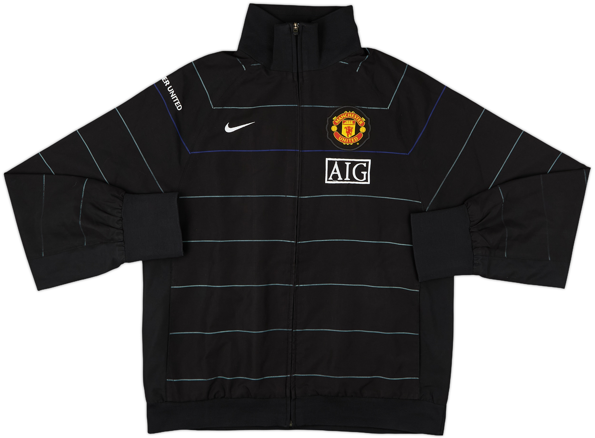 Nike Manchester United 長袖シャツ 黒 Vintage Nike Manchester United Shirt (L) BNWT