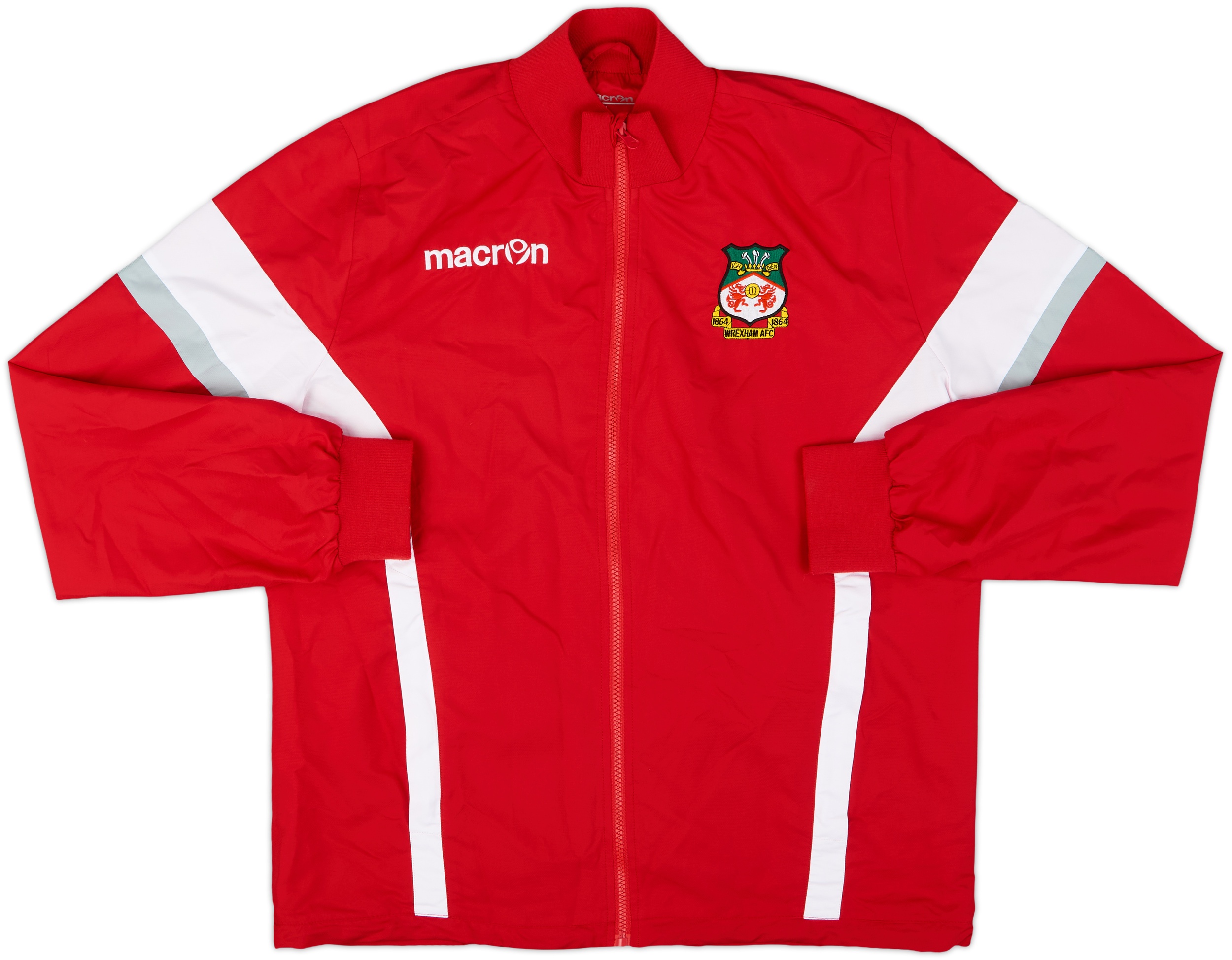 Veste De Pluie Macron Wrexham FC, Entraînement Noir, Taille M, Années 2010