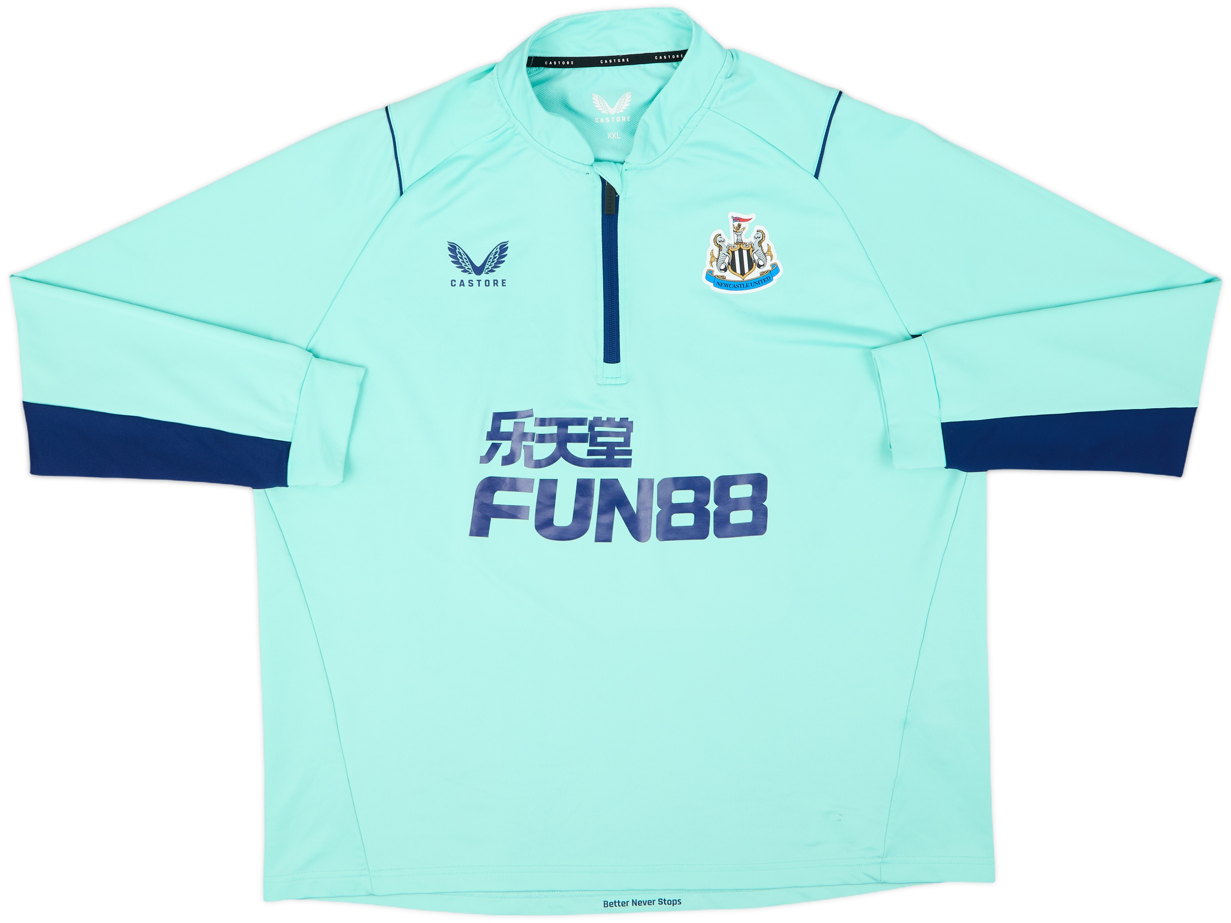 Sudadera de entrenamiento con cremallera de 1/4 Castore del