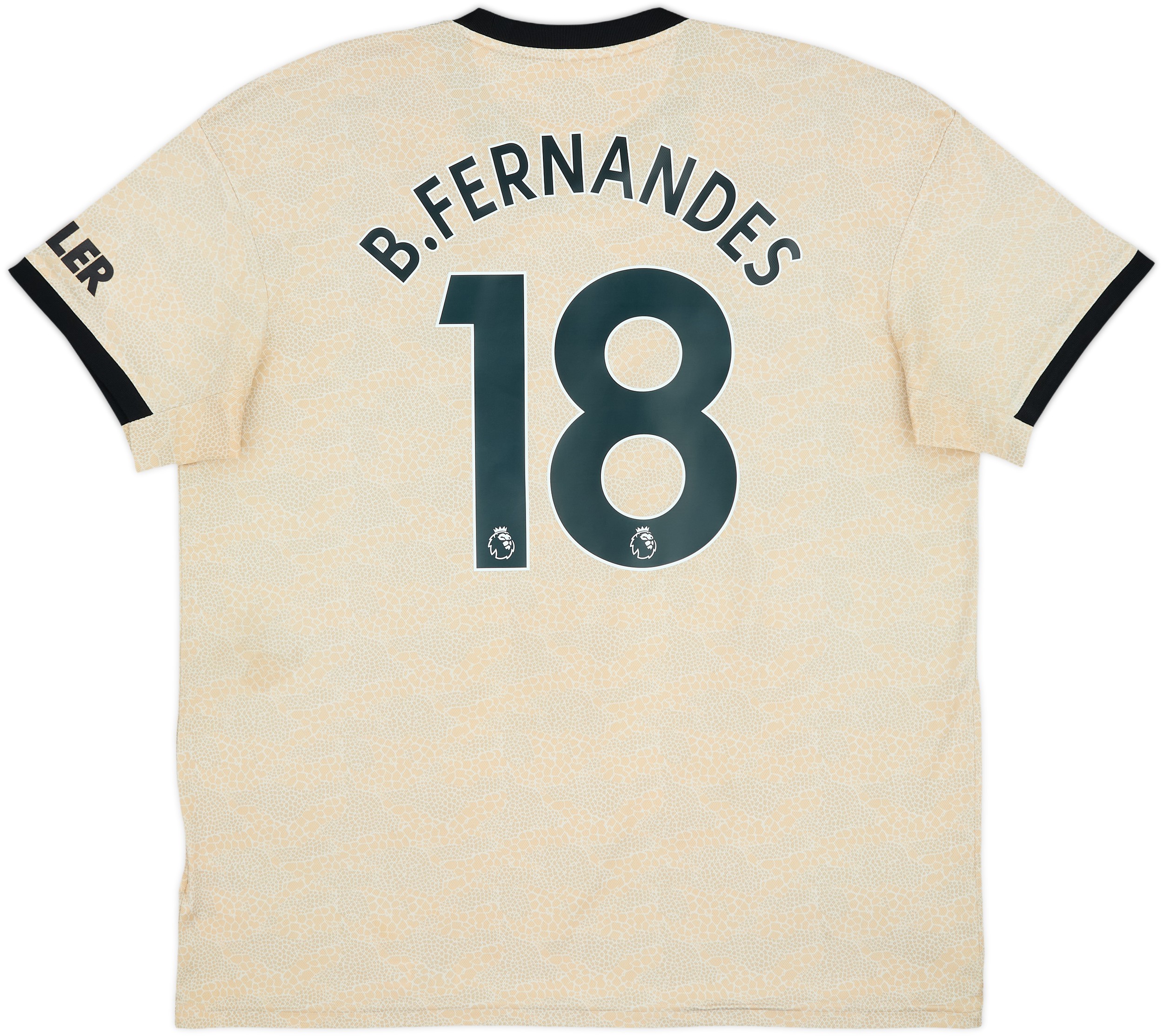 2019-20 Manchester United Away Shirt B.Fernandes #18 - 6/10 - (XL)