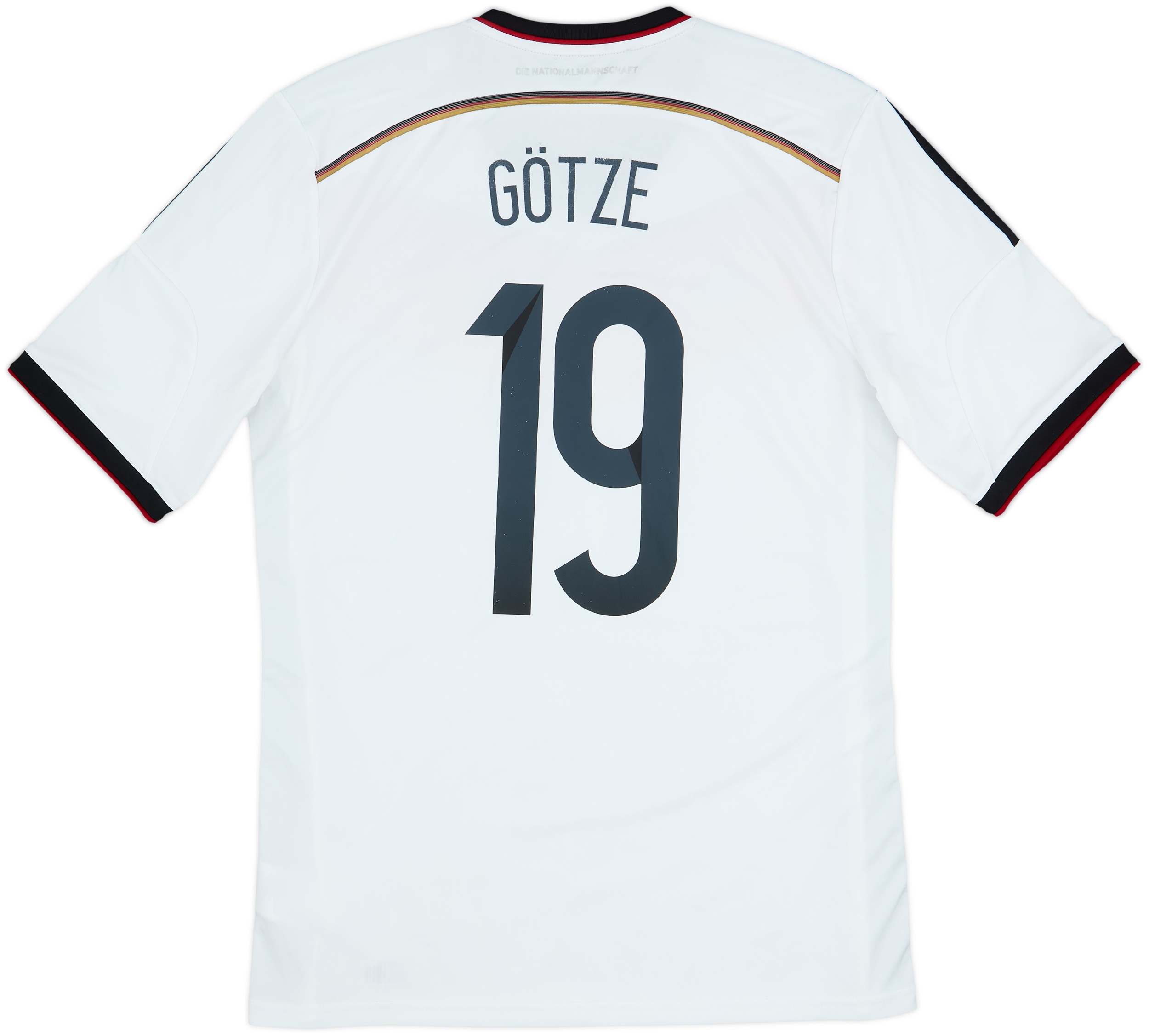 2014-15 Germany Home Shirt Gotze #19 - 6/10 - (L)