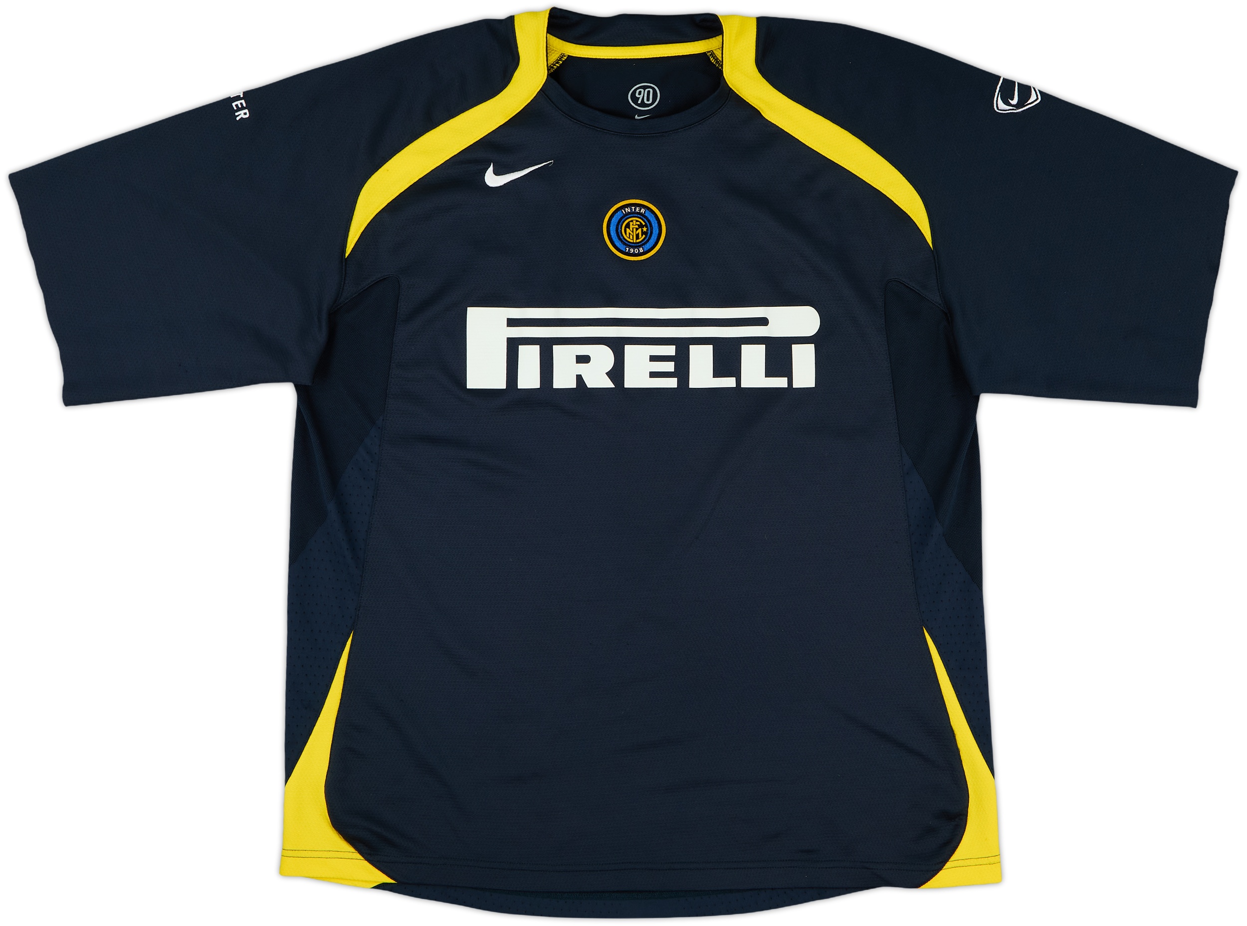 【レア】NIKE INTER MILAN 05/06 HOM ユニフォーム 半袖 NIKE インテル 05/06 ユニフォーム アウェイ 半袖 195852 100
