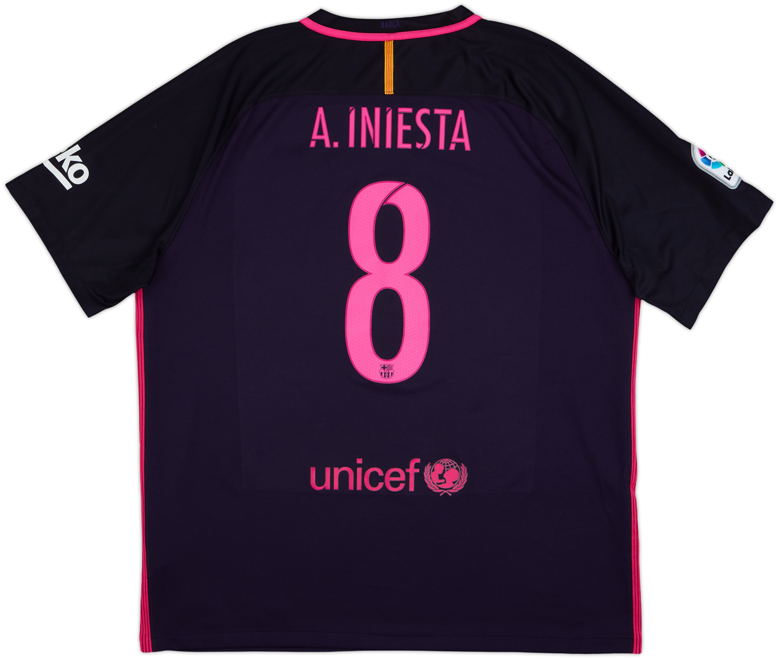 【選手支給品】16/17 UCL Iniesta選手#8 選手支給品】16/17 UCL Iniesta選手#8 - メルカリ