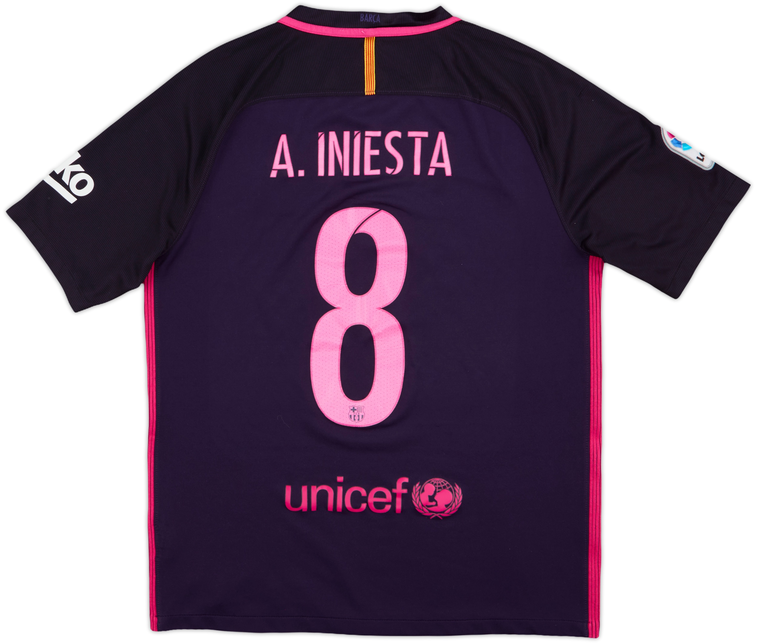 選手支給品】16/17 UCL Iniesta選手#8 選手支給品】16/17 UCL Iniesta