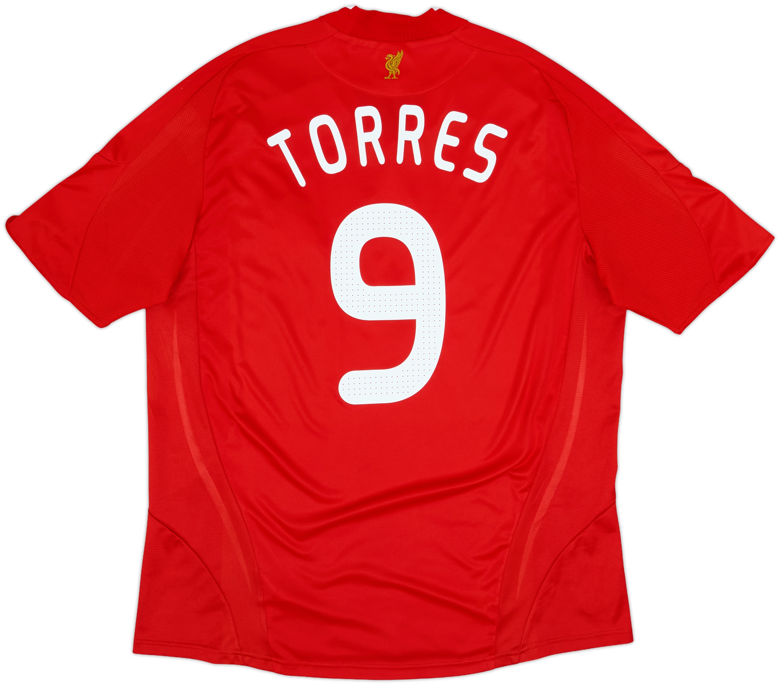 2008-10 Liverpool Home Shirt Torres #9 - 7/10 - (XL)
