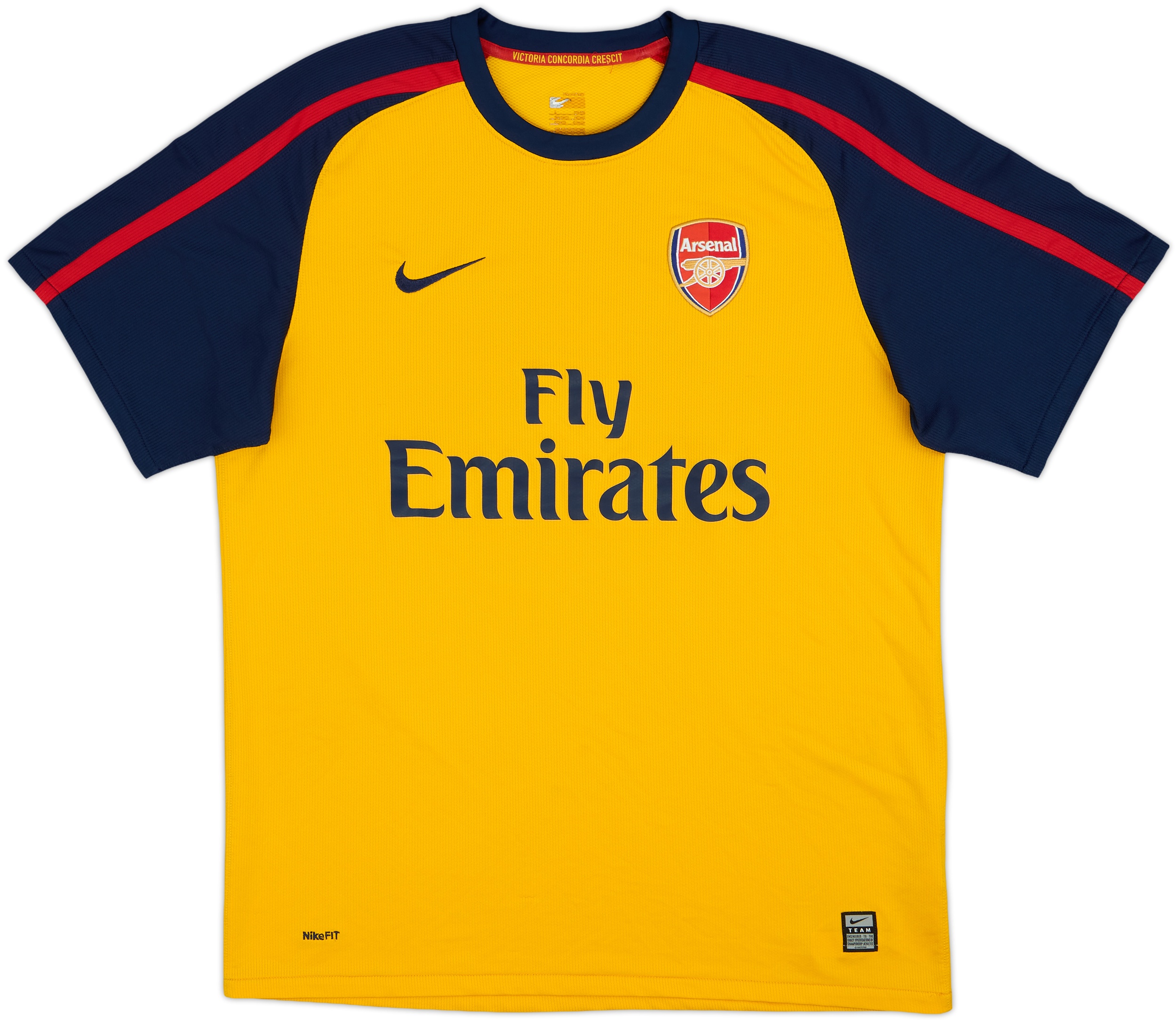 アーセナル　09/10 ユニフォーム Arsenal V. PERSIE 2008-09 Arsenal Away Shirt V.Persie #11 - 8/10 - (L)
