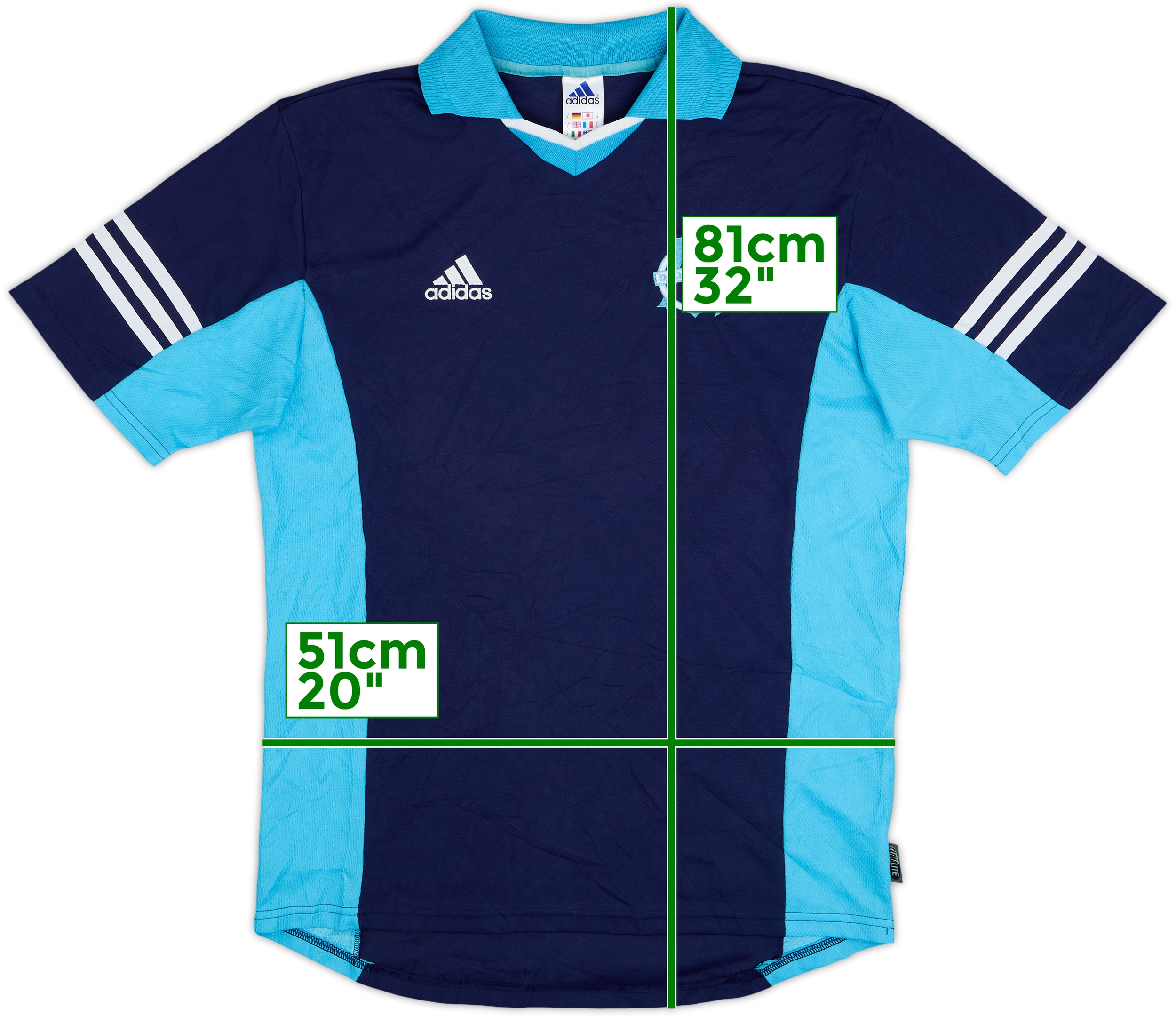 ウェア 00s adidas \"Olympique Marseille\" 2008-09 Olympique Marseille adidas Track Jacket - 7/10 - (L)