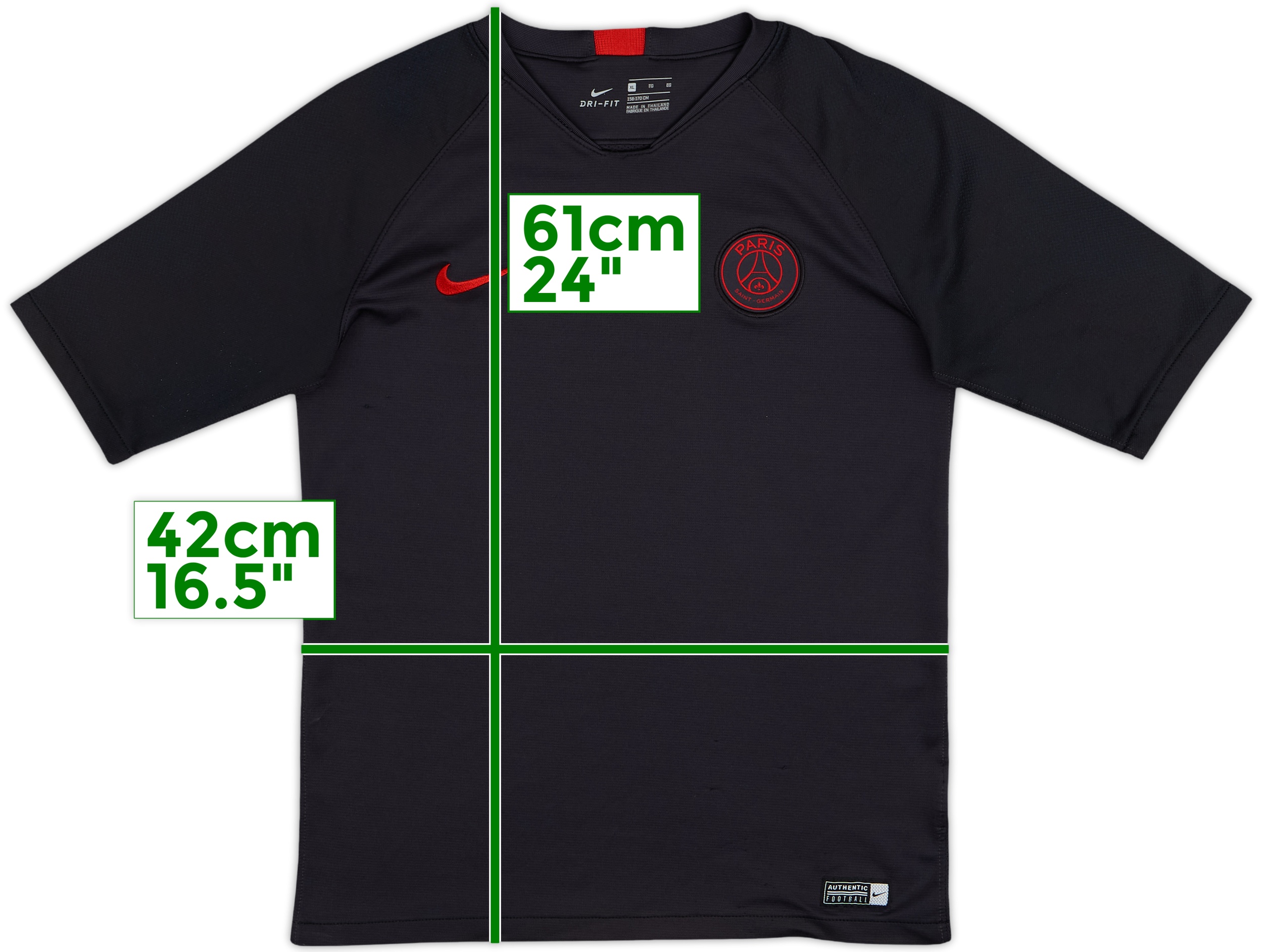 [希少]19/20 Paris Saint-Germain NIKE 2019-20 Paris Saint-Germain Nike Training Shirt - 9/10 - (XL