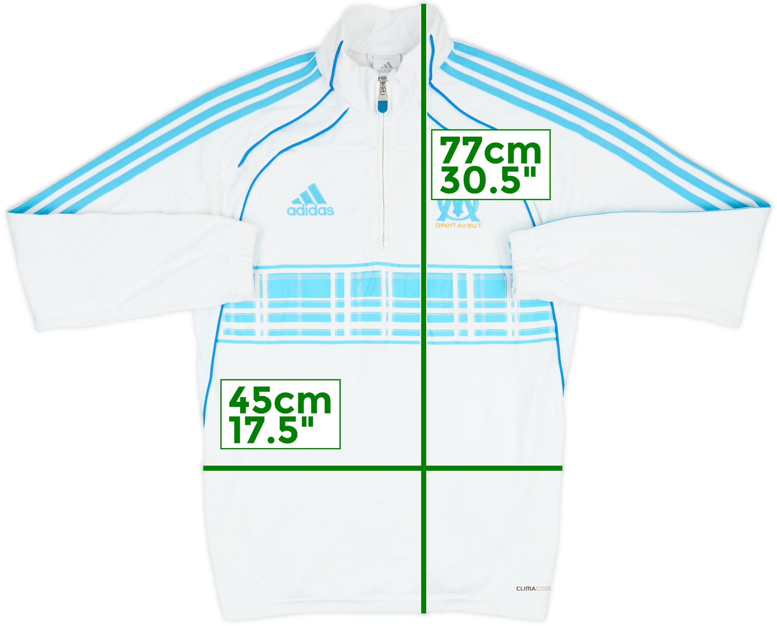 ウェア 00s adidas \"Olympique Marseille\" 2006-07 Olympique Marseille adidas Track Jacket - 9/10 - (M)