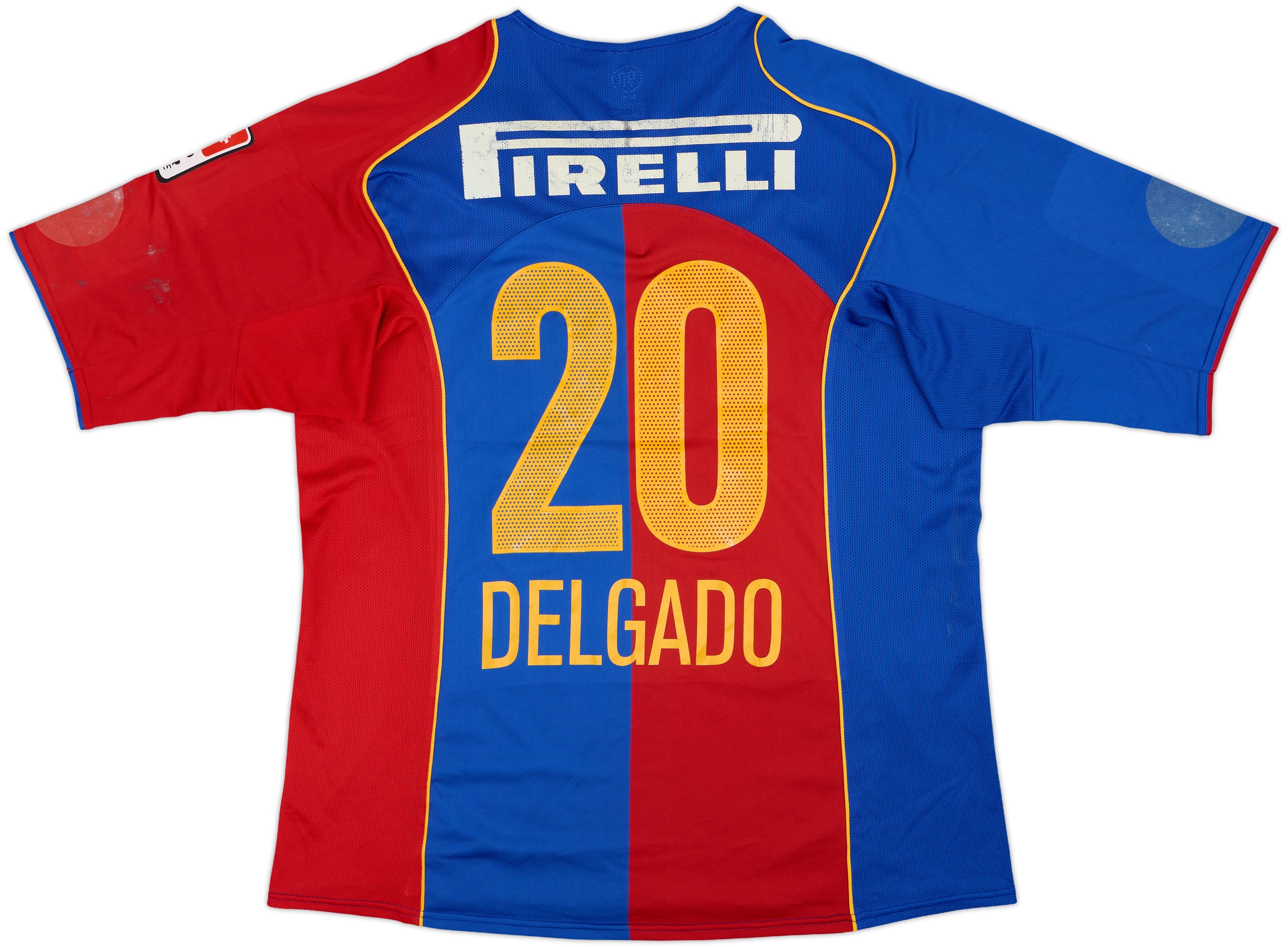 2004-05 FC Basel Home Shirt Delgado #20 - 4/10 - (XXL)