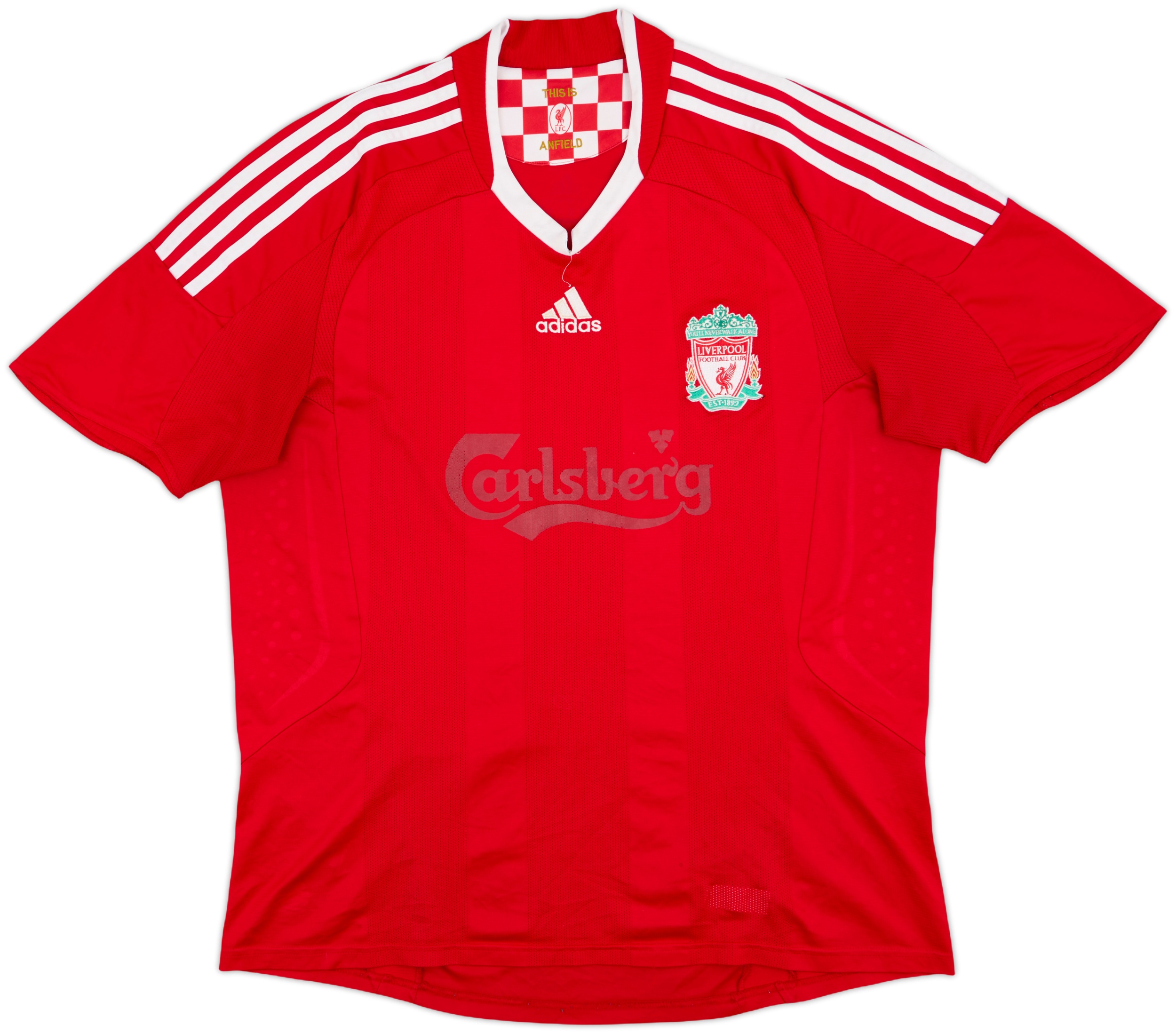 Liverpool 赤 長袖 シャツ Liverpool Adult Long Sleeve Home Jersey 25/26