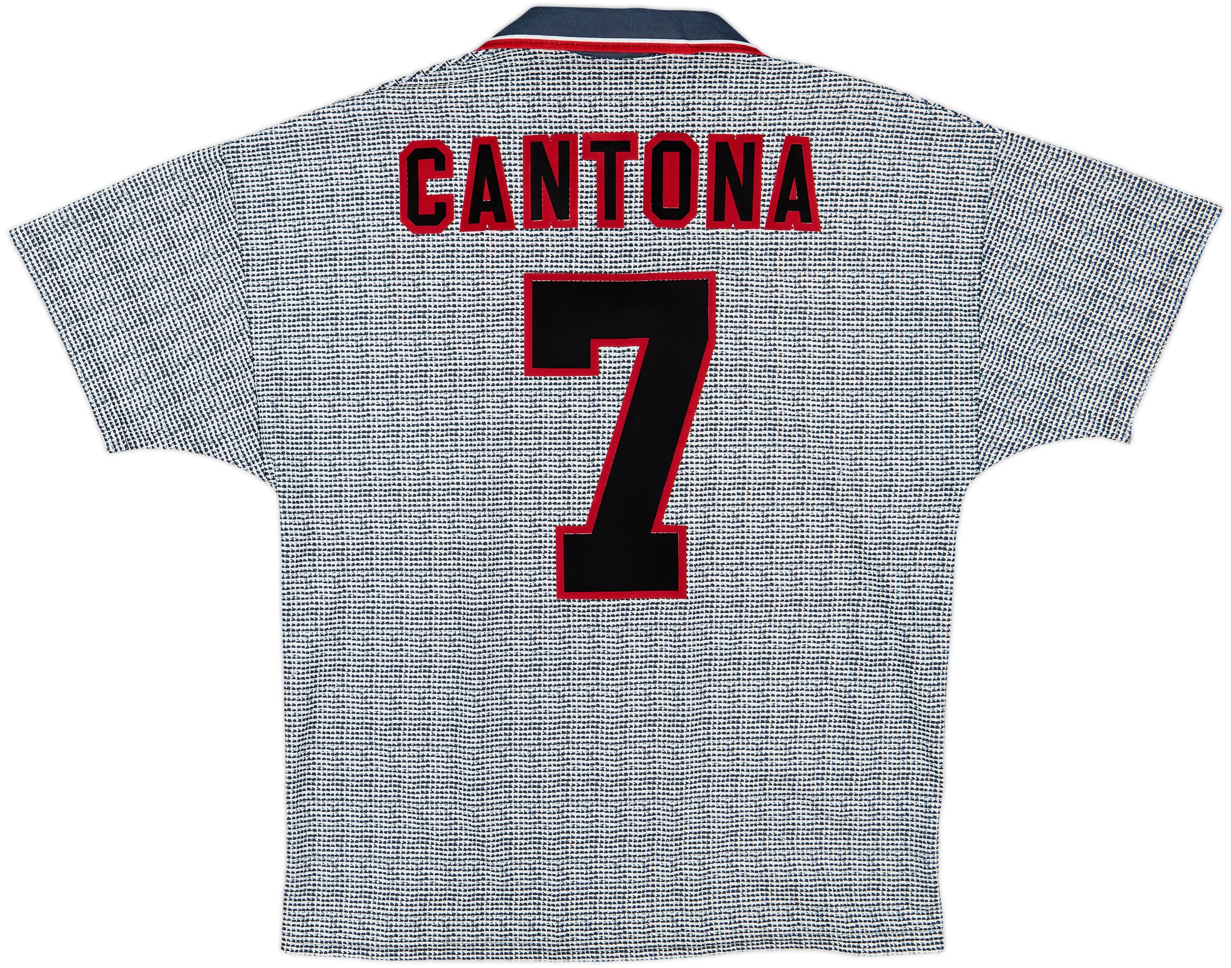 1995-96 Manchester United Away Shirt Cantona #7 - 5/10 - (L)