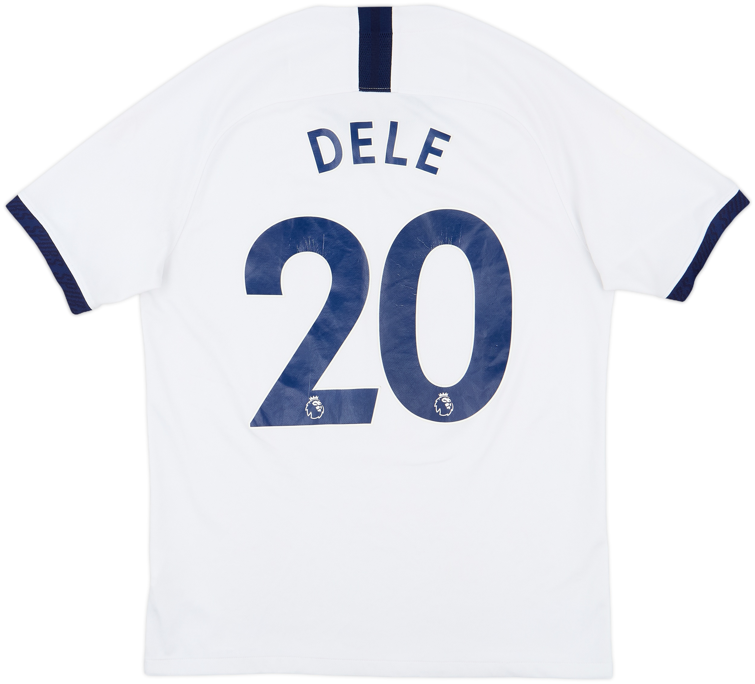 トッテナム・ホットスパー DELE 20 シャツ 2019-20 Tottenham Home Shirt Dele #20 - 7/10 - (M)