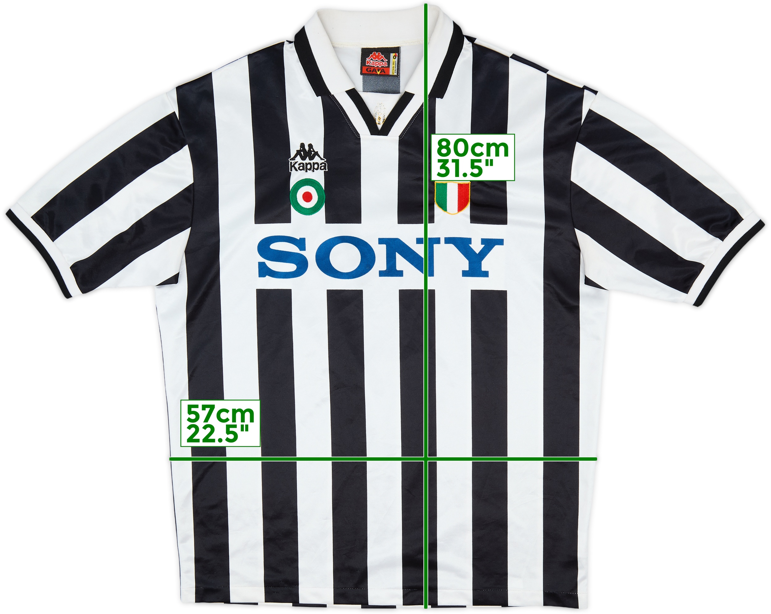1995-97 Juventus Home Shirt - 6/10 - (L)