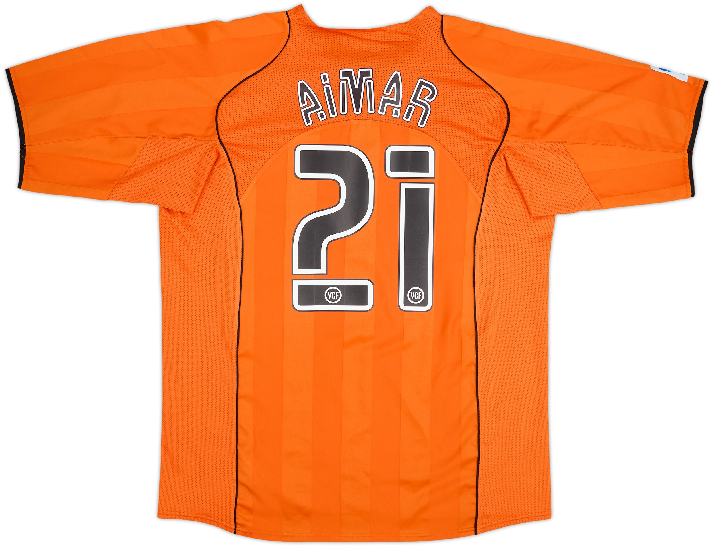 2004-05 Valencia Away Shirt Aimar #21 - 8/10 - (XL)