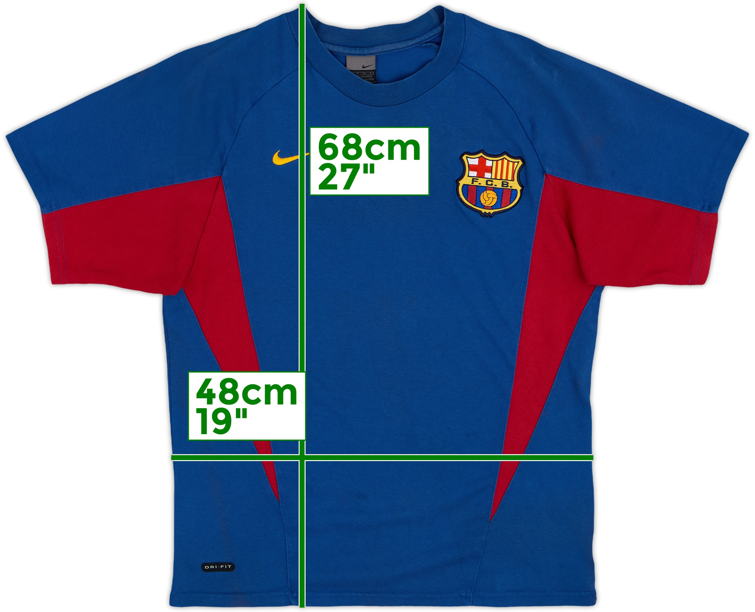 FC Barcelona 2003 ユニフォーム Nike Barcelona 2003/04 Home Soccer Jersey Football Shirt