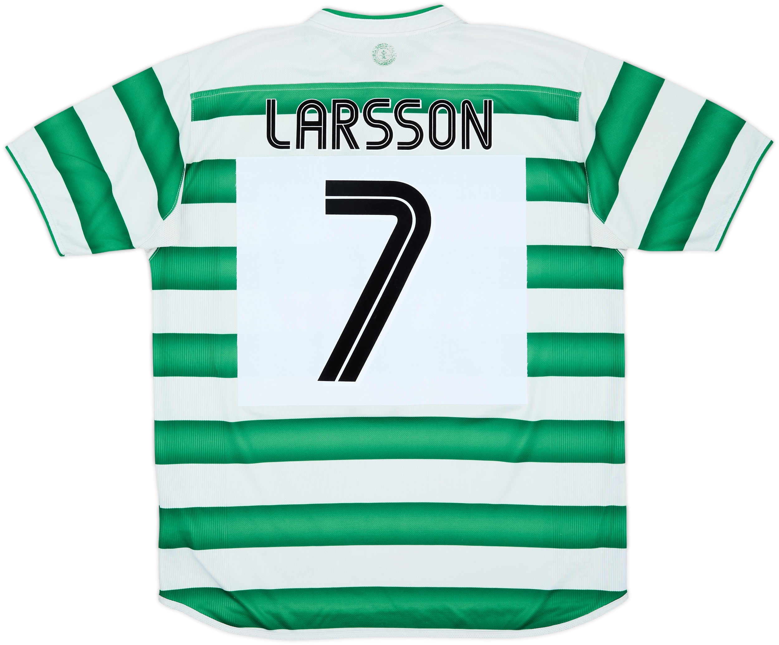 2003-04 Celtic Home Shirt Larsson #7 - 6/10 - (L)