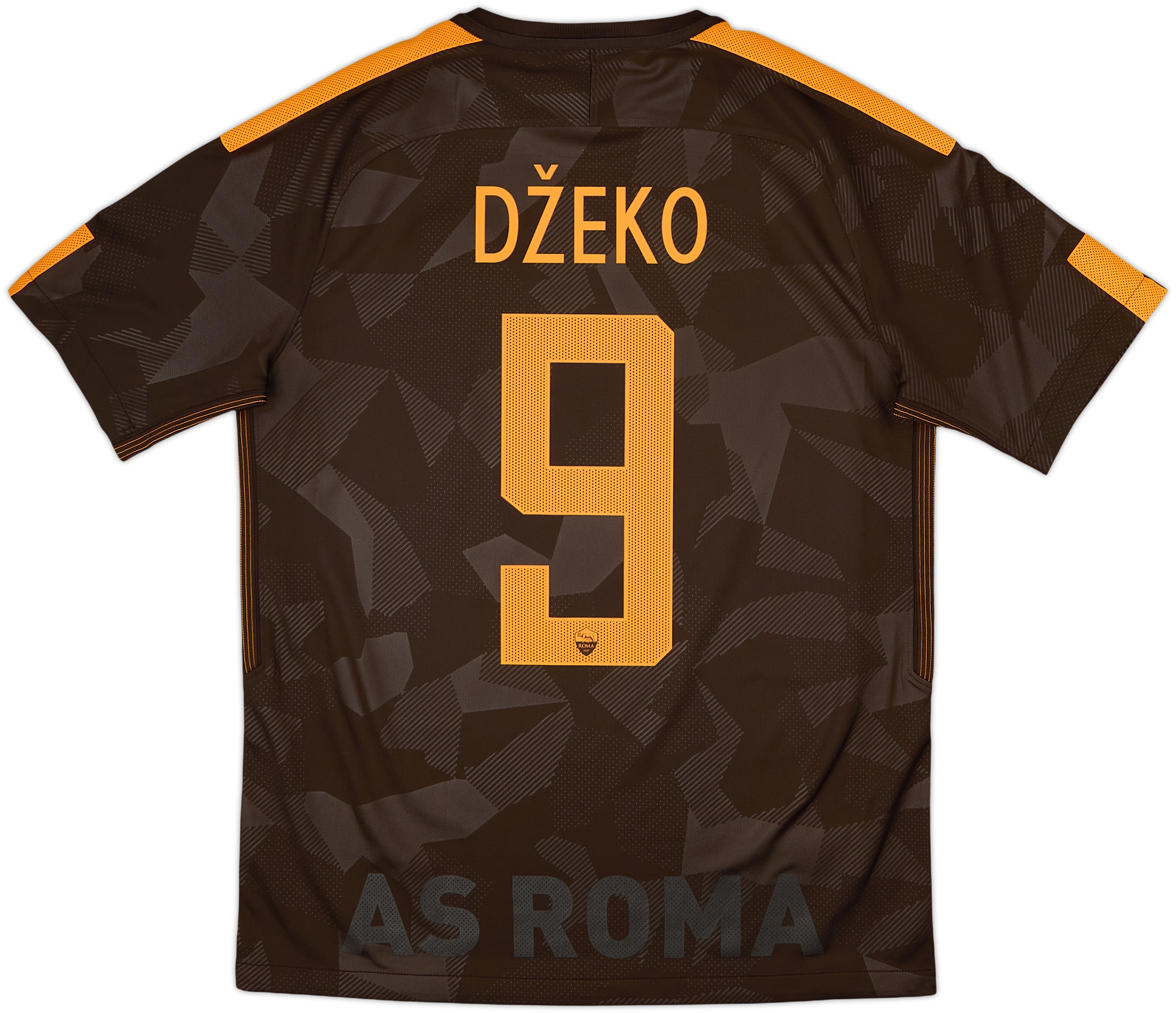 2017-18 Roma Third Shirt Dzeko #9 - 10/10 - (M)