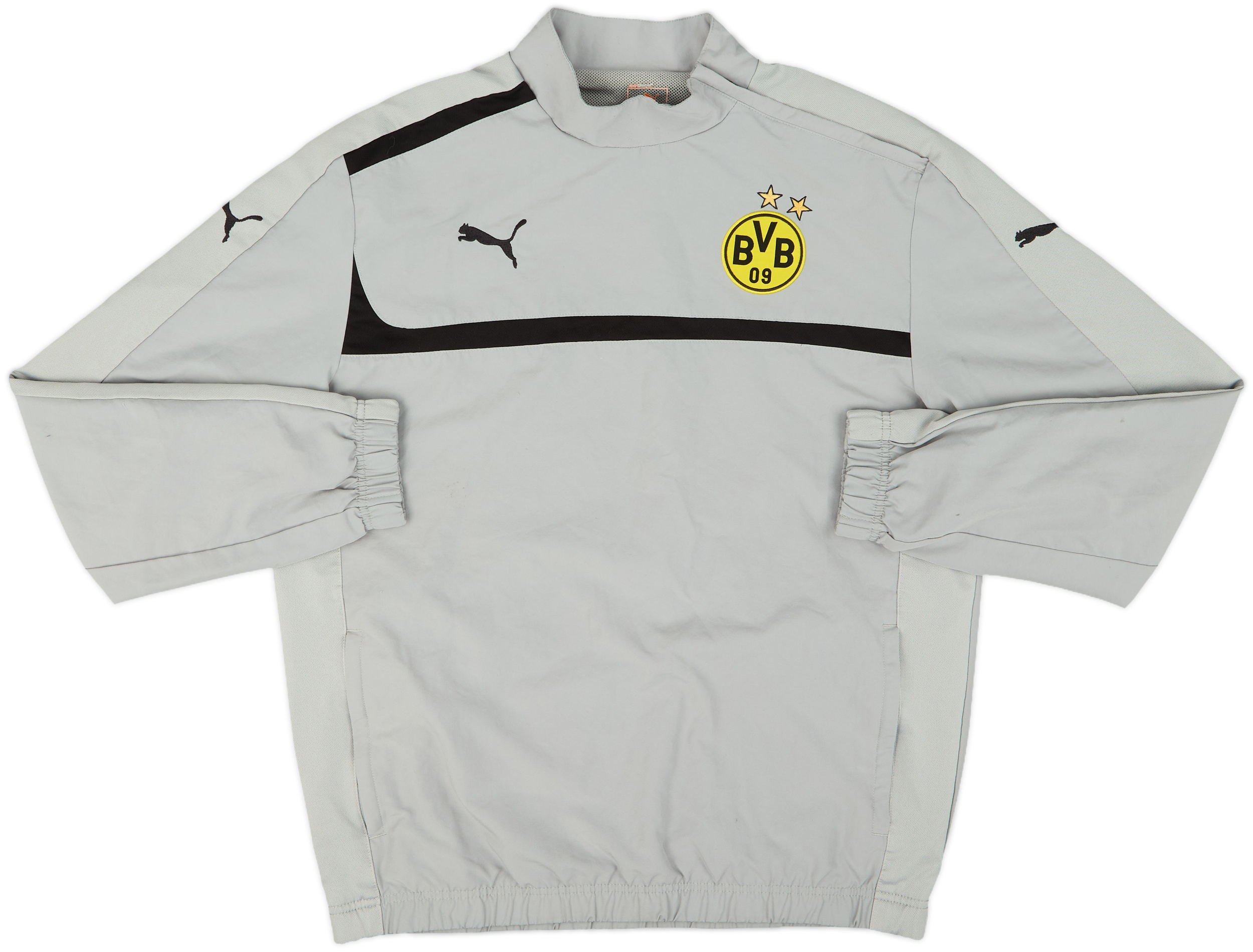 2012-13 Borussia Dortmund Puma 1/4 Zip Drill Top - 8/10 - (L)
