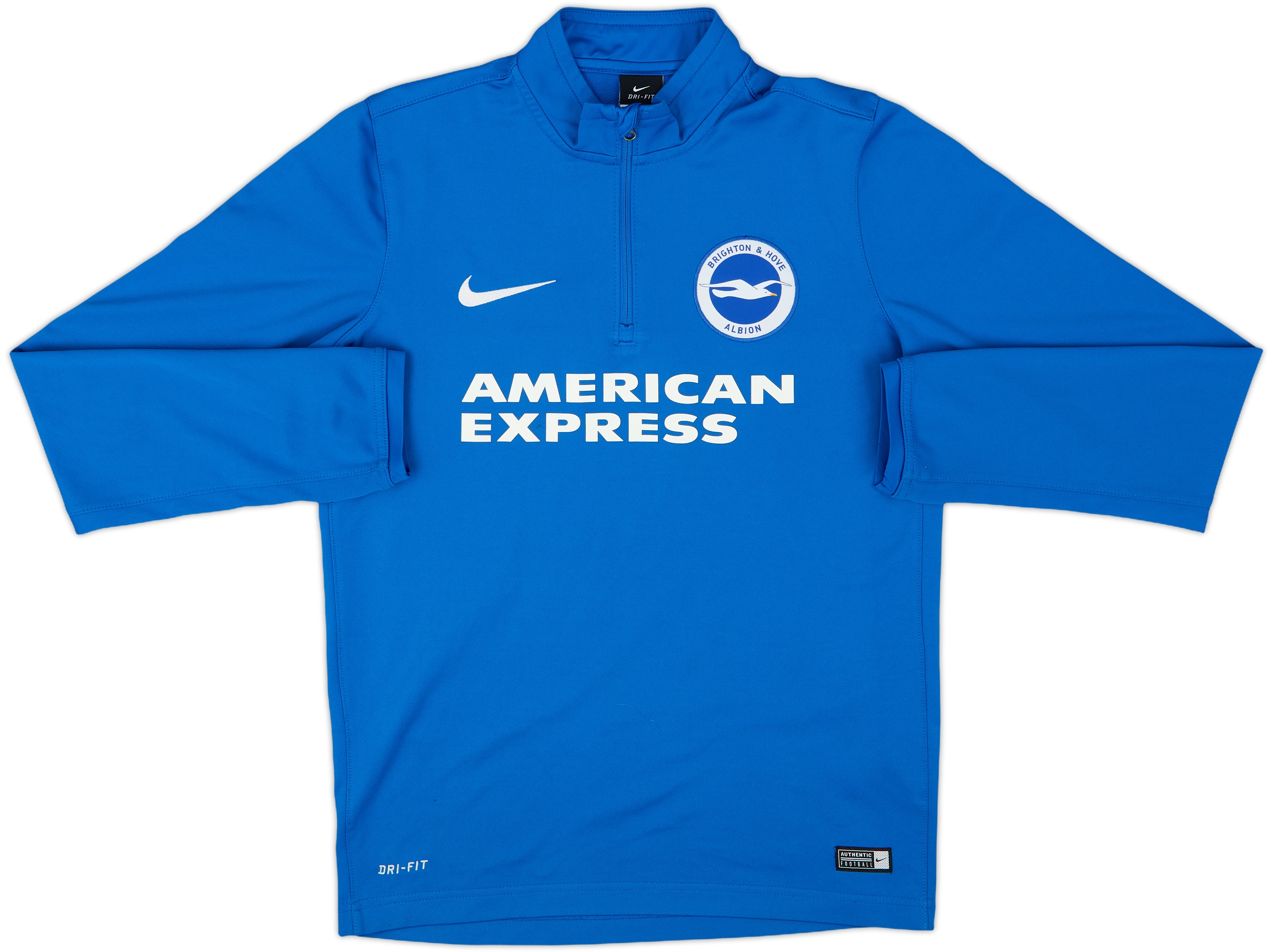 2016-17 Brighton Nike 1/4 Zip Drill Top - 7/10 - (S)