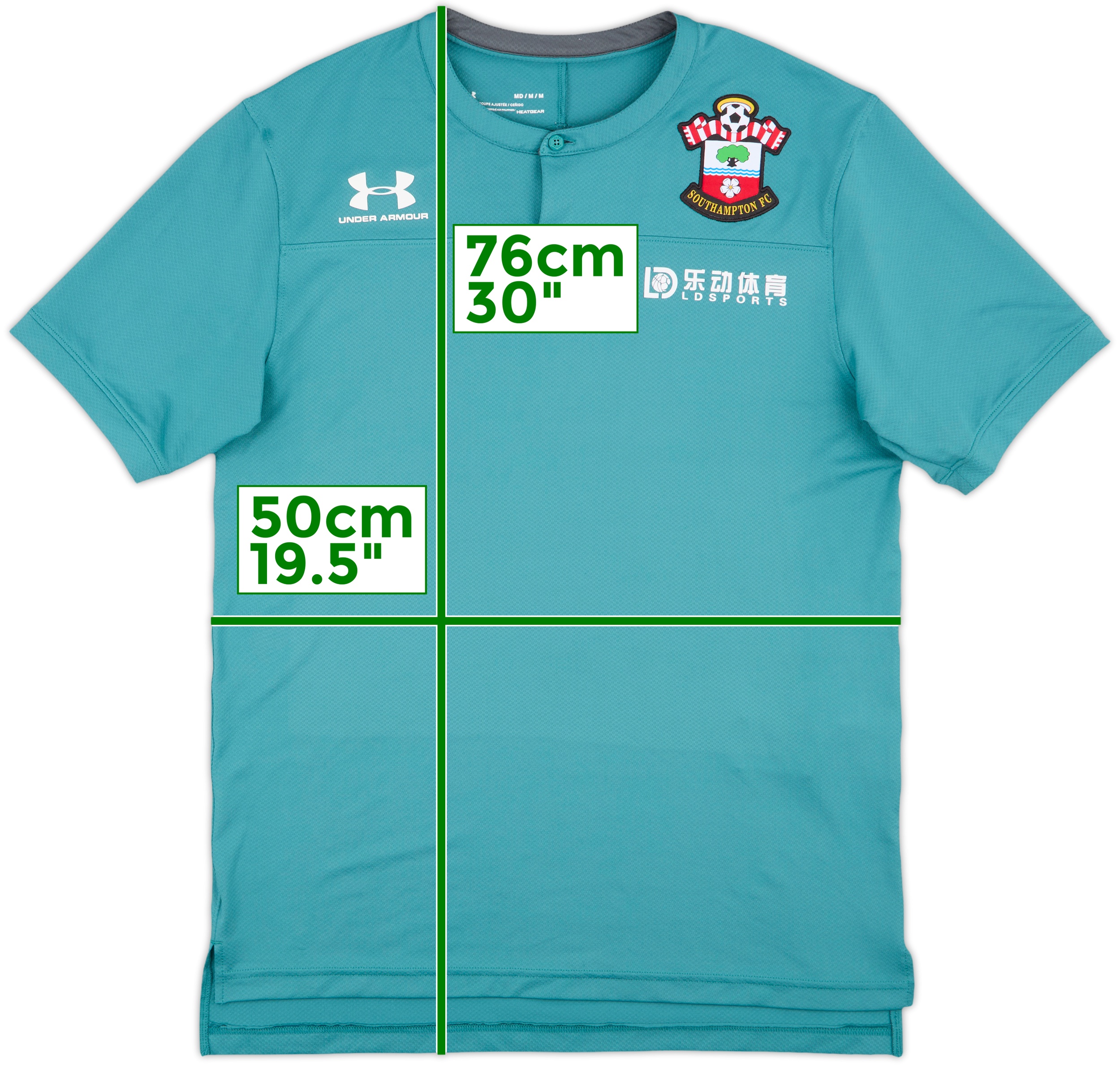 2019-20 Southampton Under Armour Training Shirt - 7/10 - (M)