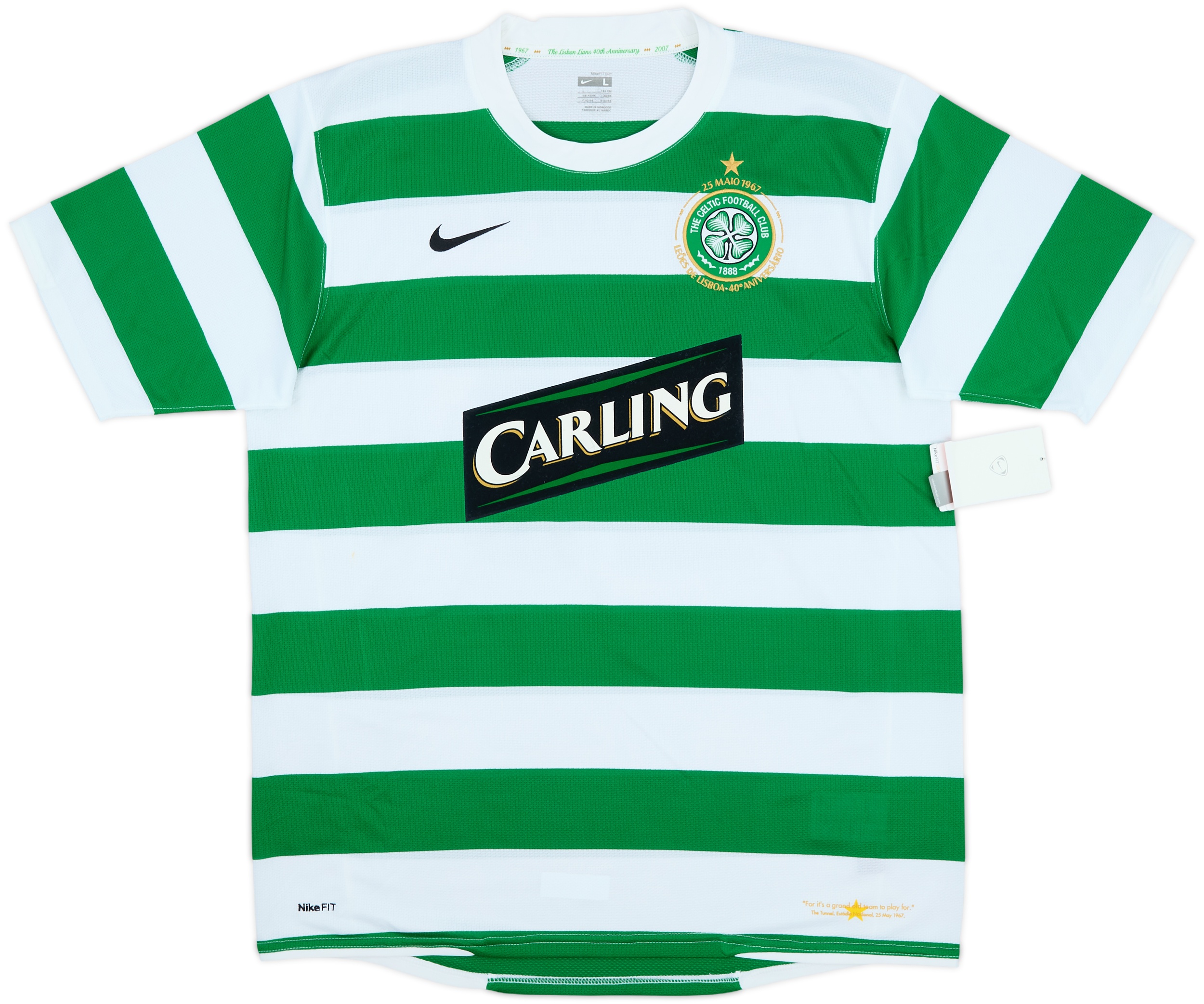 Celtic FC NAKAMURA 25番 シャツ Celtic FC Nike Player Version Champions League NAKAMURA #25