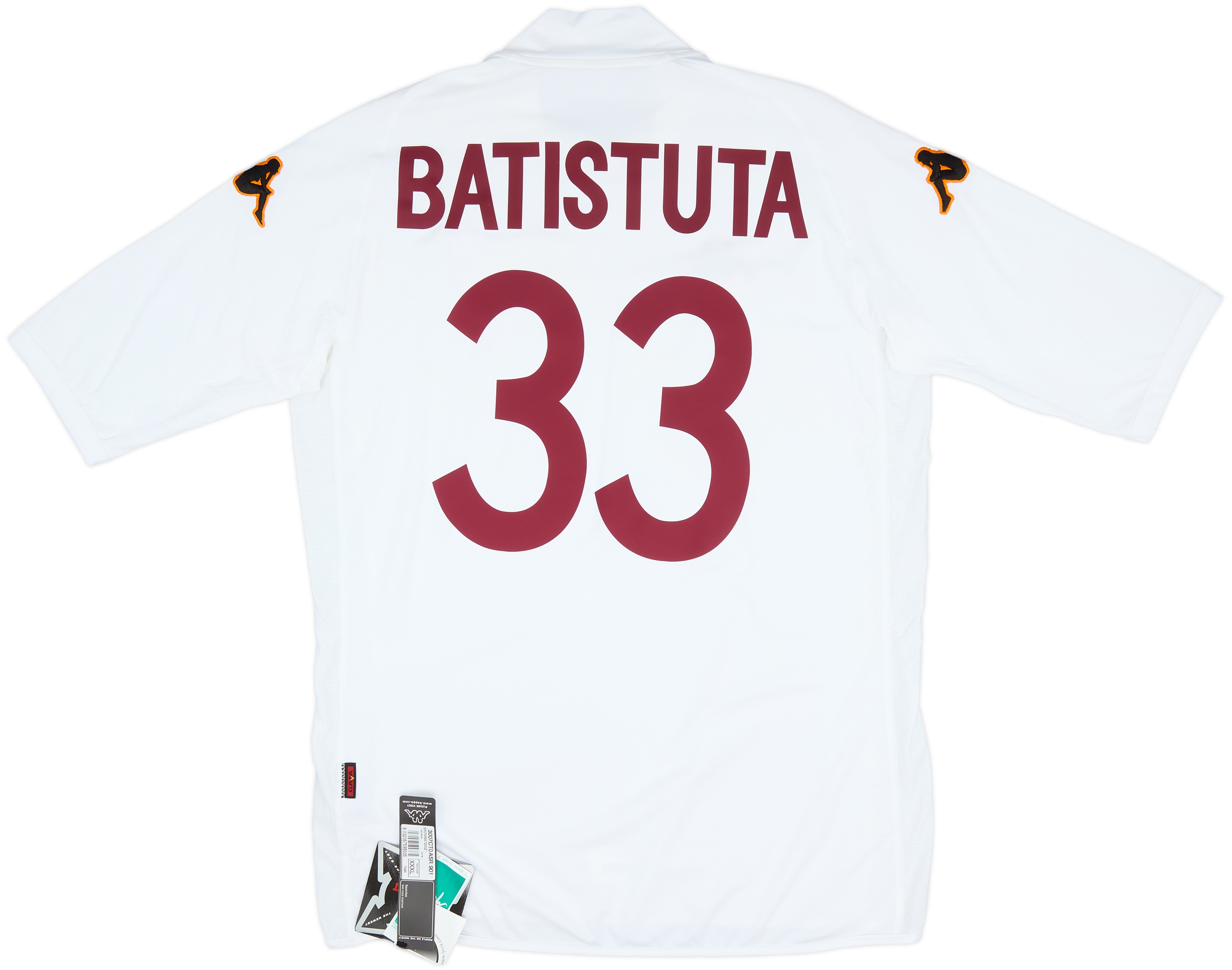 2002-03 Roma Away Shirt Batistuta #33 (3XL)