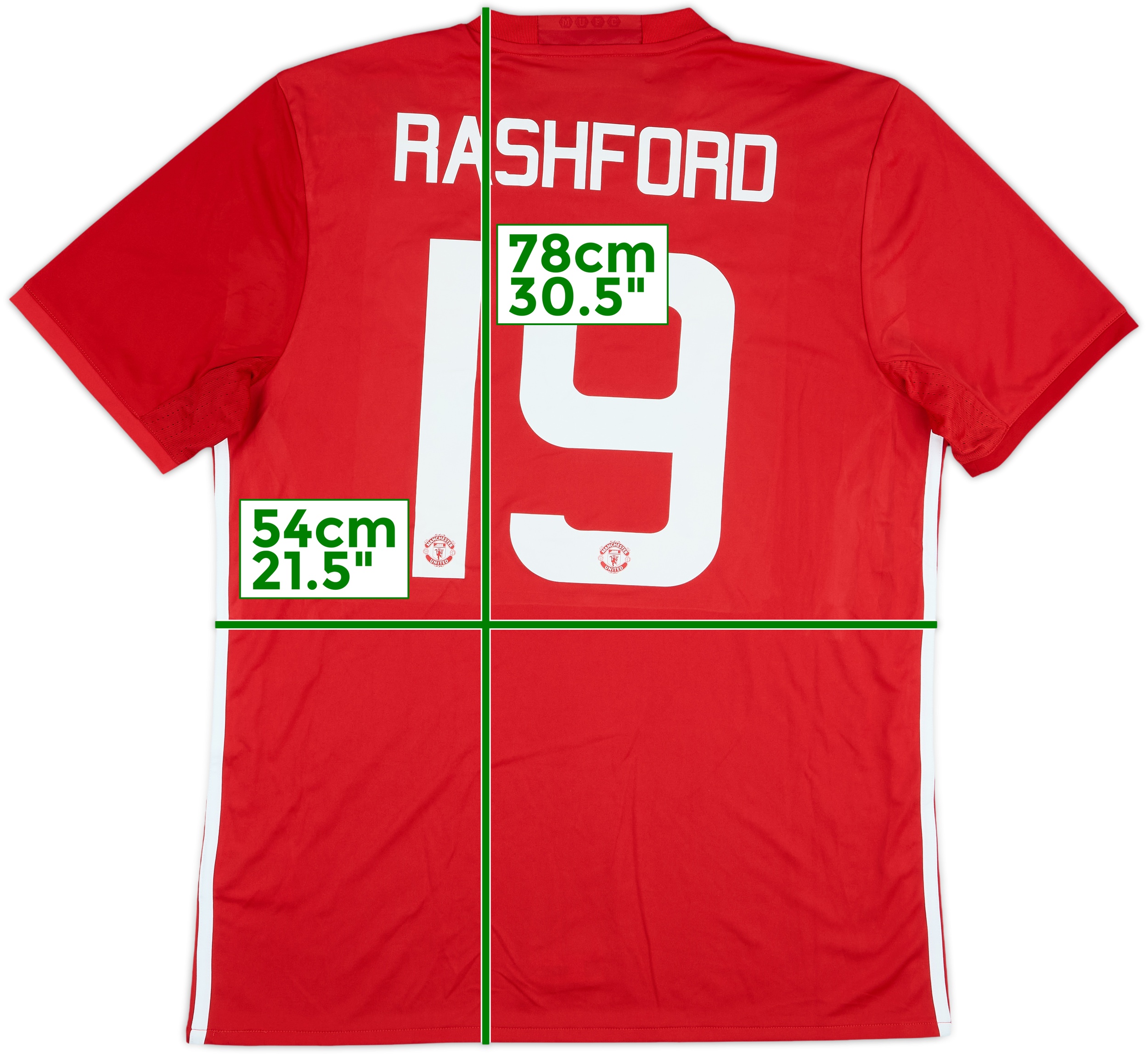 Men's adidas Marcus Rashford Red Manchester United 2021/22