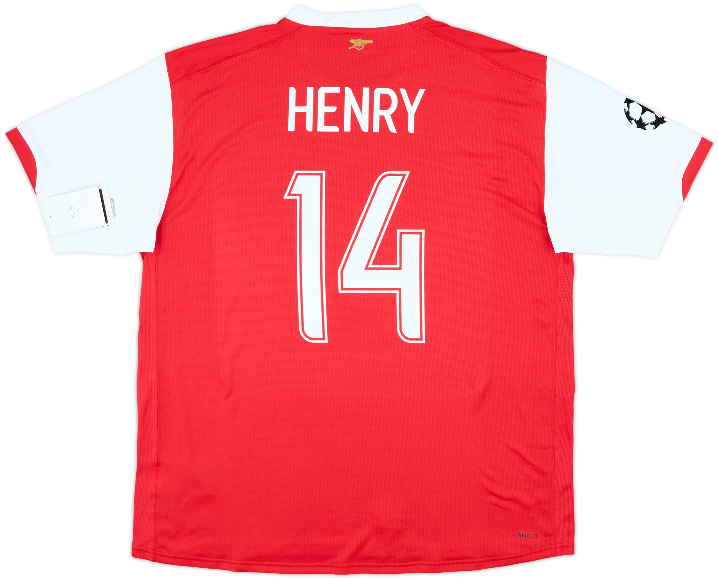 Arsenal 07-08 3rd 【14 Henry】 MEN'S FC ARSENAL 2006/2008 THIERRY HENRY #14 SOCCER FOOTBALL