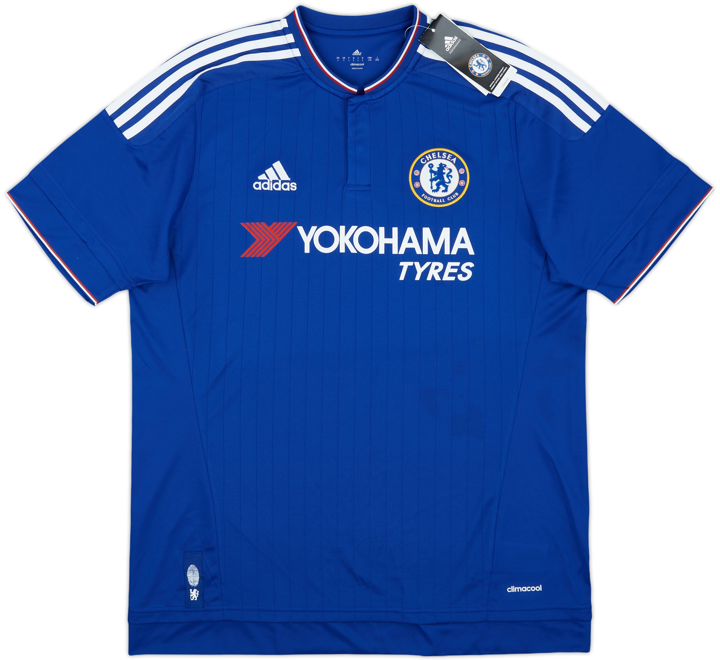 Chelsea HAZARD 10 シャツ 2015-16 Chelsea Home Shirt Hazard #10 (L)