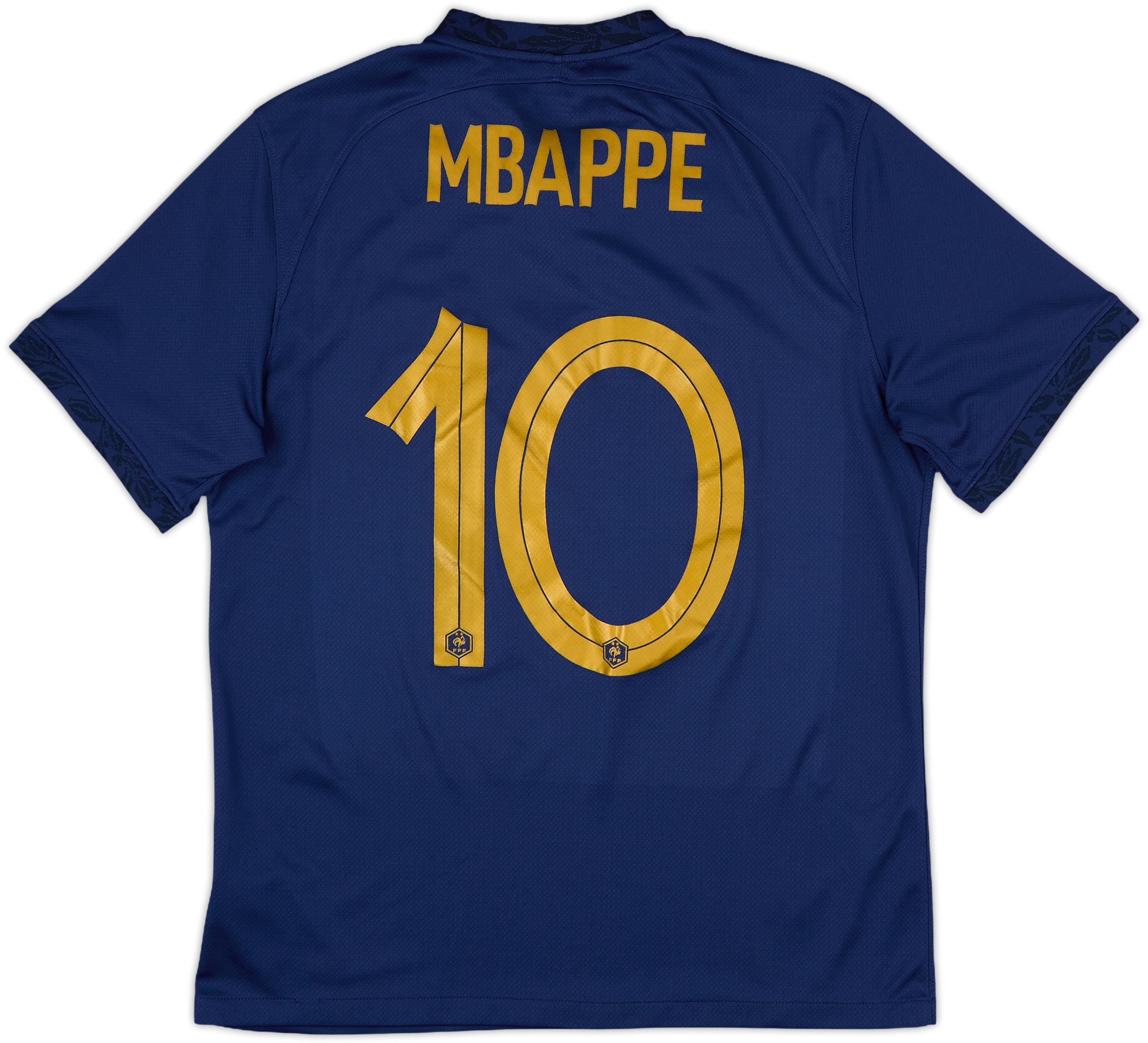 2022-23 France Home Shirt Mbappe #10 - 9/10 - (M)