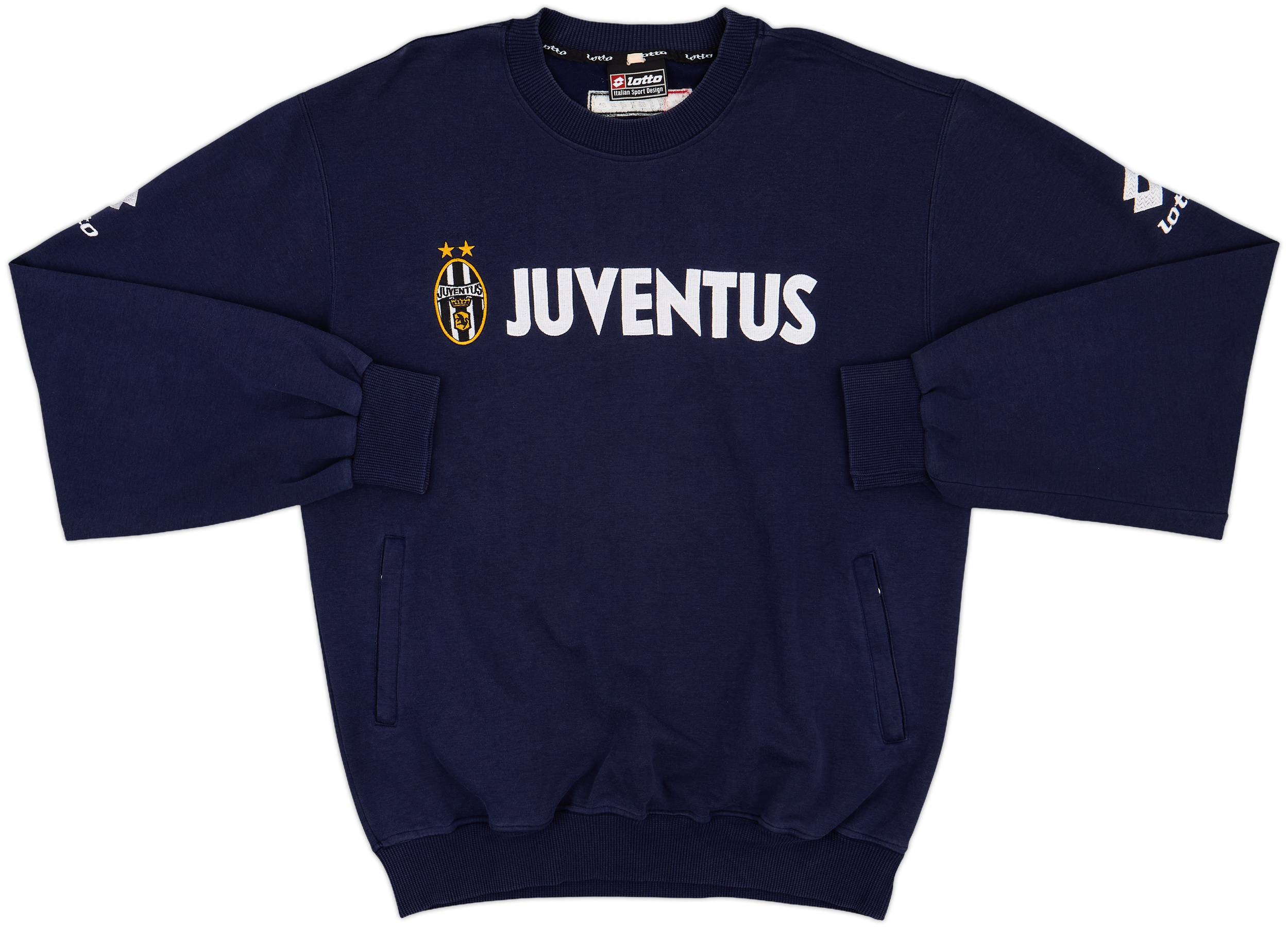 2002-03 Juventus Lotto Sweat Top - 8/10 - (XL)
