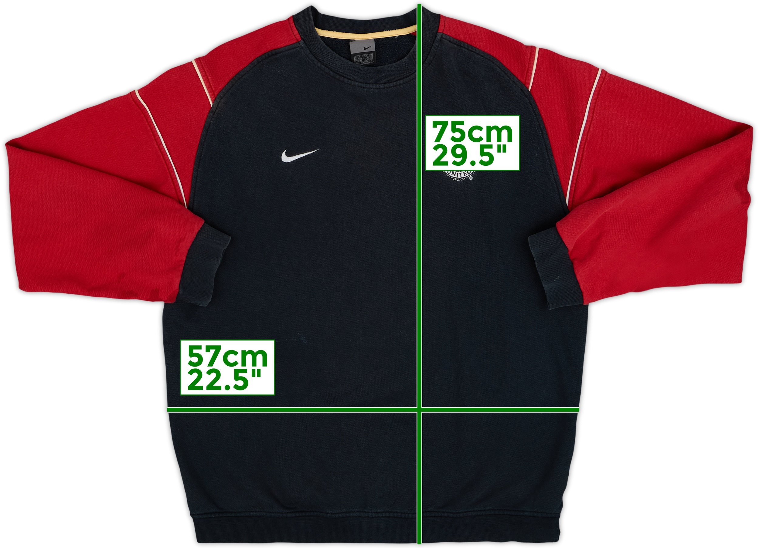 Nike Manchester United 2003/04 ベンチジャケット 2003-04 Manchester United Nike Padded Bench Coat - 9/10 - (XL)