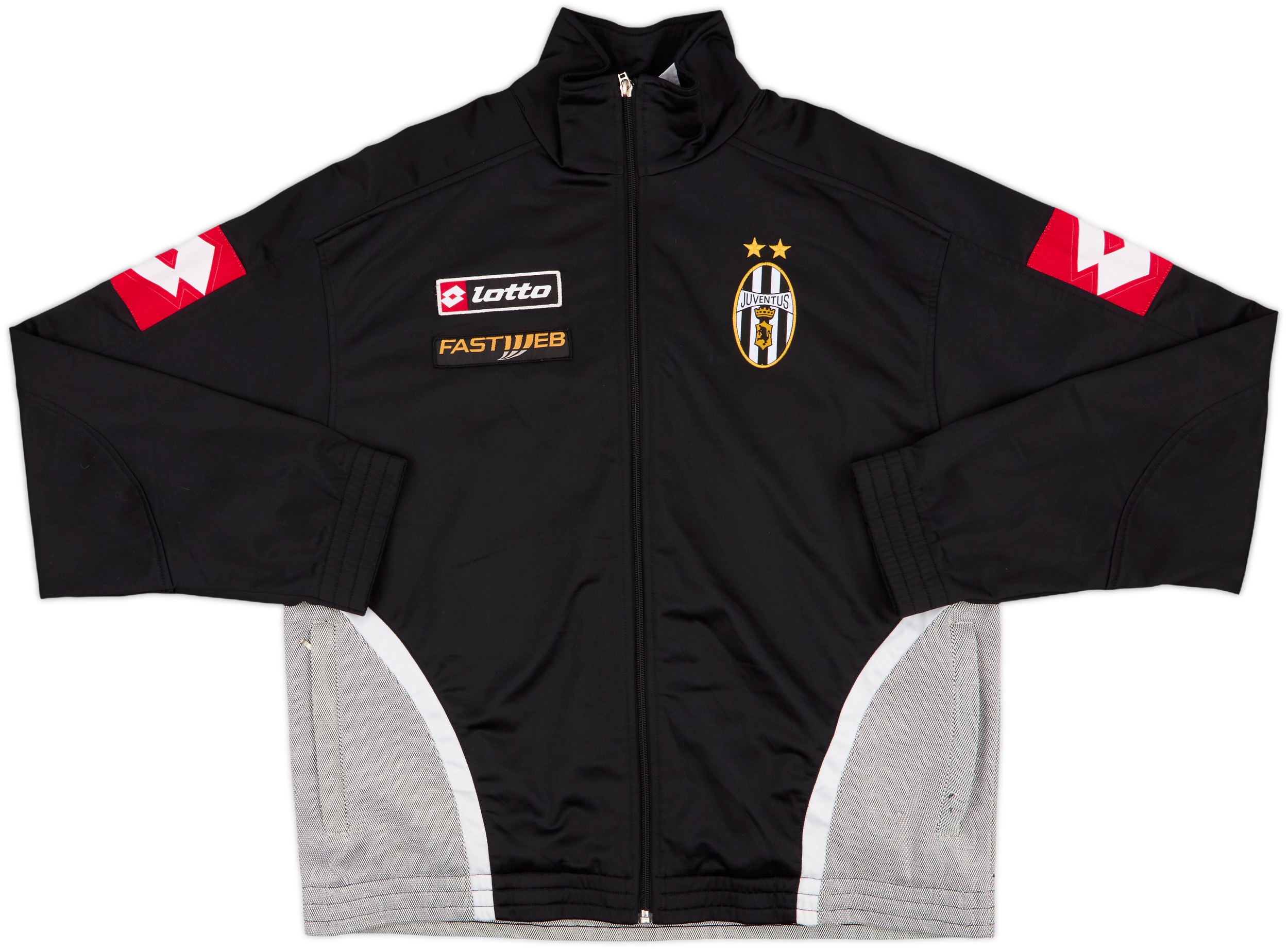 02～03”Lotto Juventus ビンテージジャージ ブラック/グレー 02～03”Lotto Juventus ビンテージジャージ ブラック/グレー