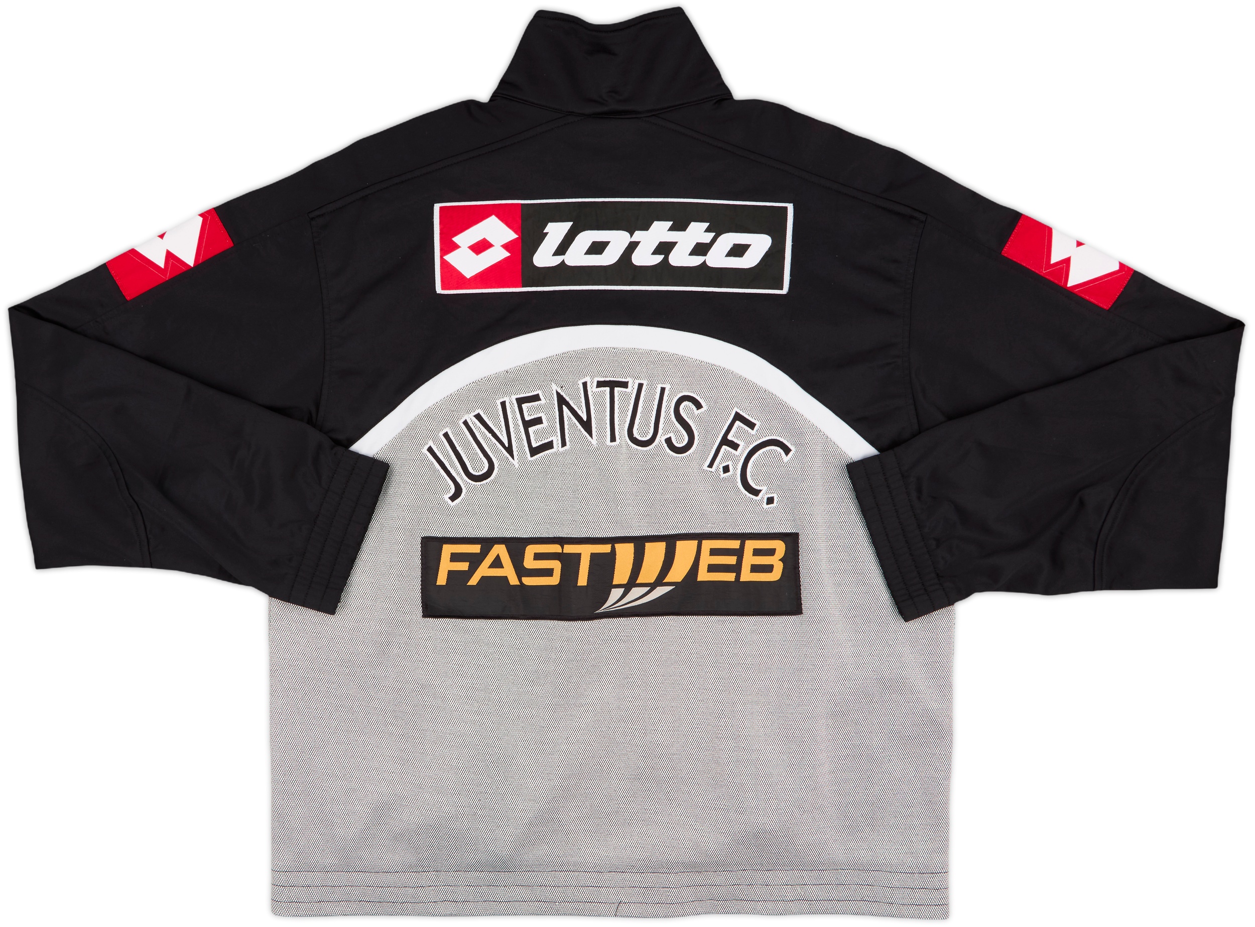2001-02 Juventus Lotto Track Jacket - 8/10 - (M)