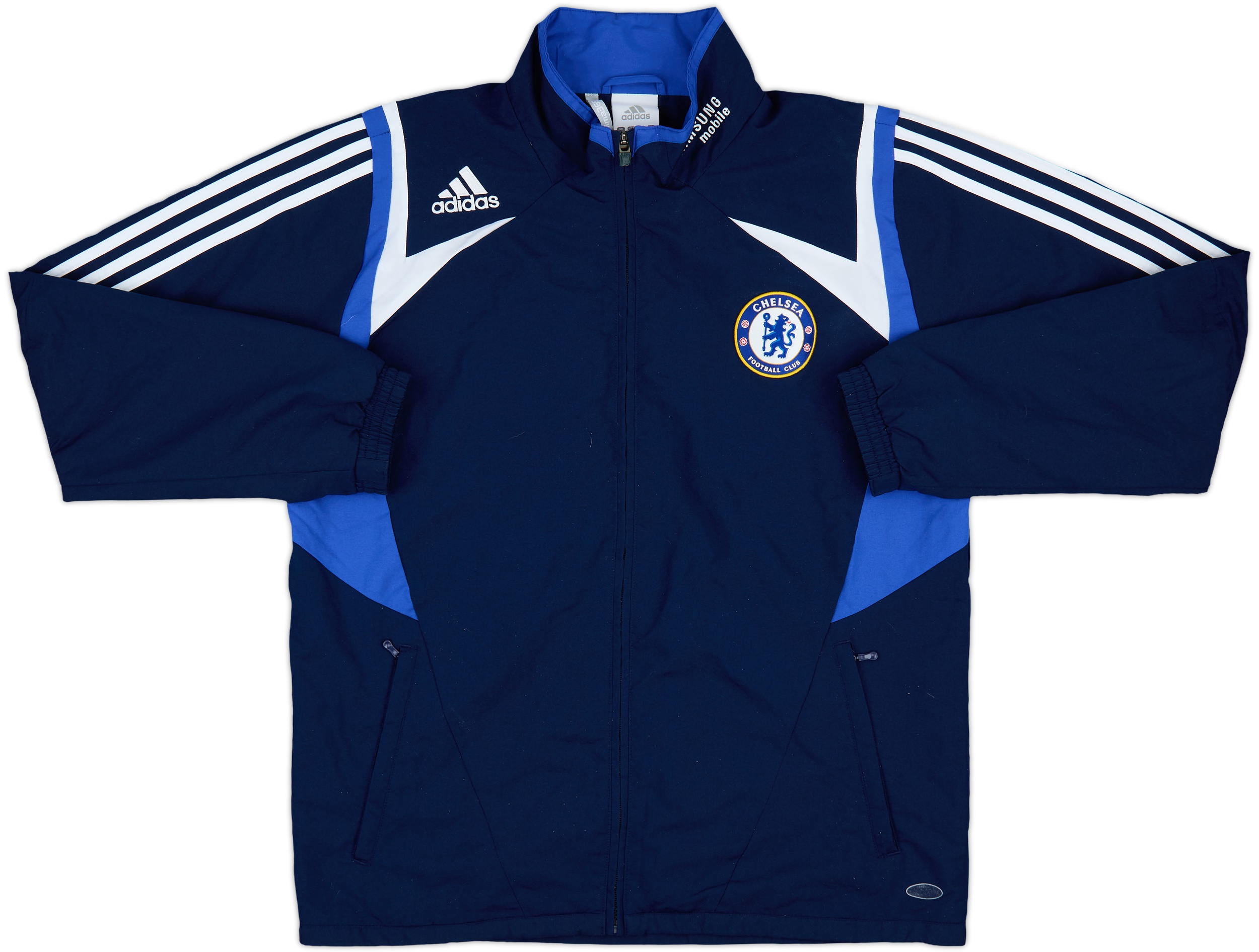 Chelsea FC adidas ジャージ 青　サイズL Chelsea FC adidas ジャージ 青 サイズL