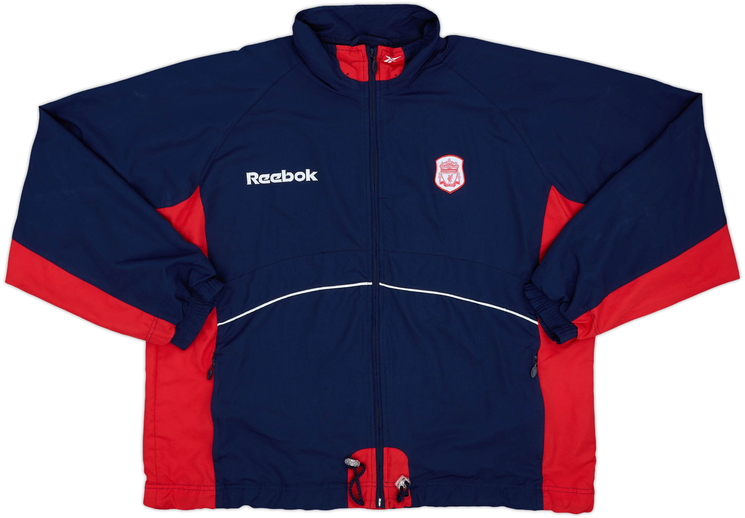 2000-02 Liverpool Reebok Track Jacket - 9/10 - (XL)